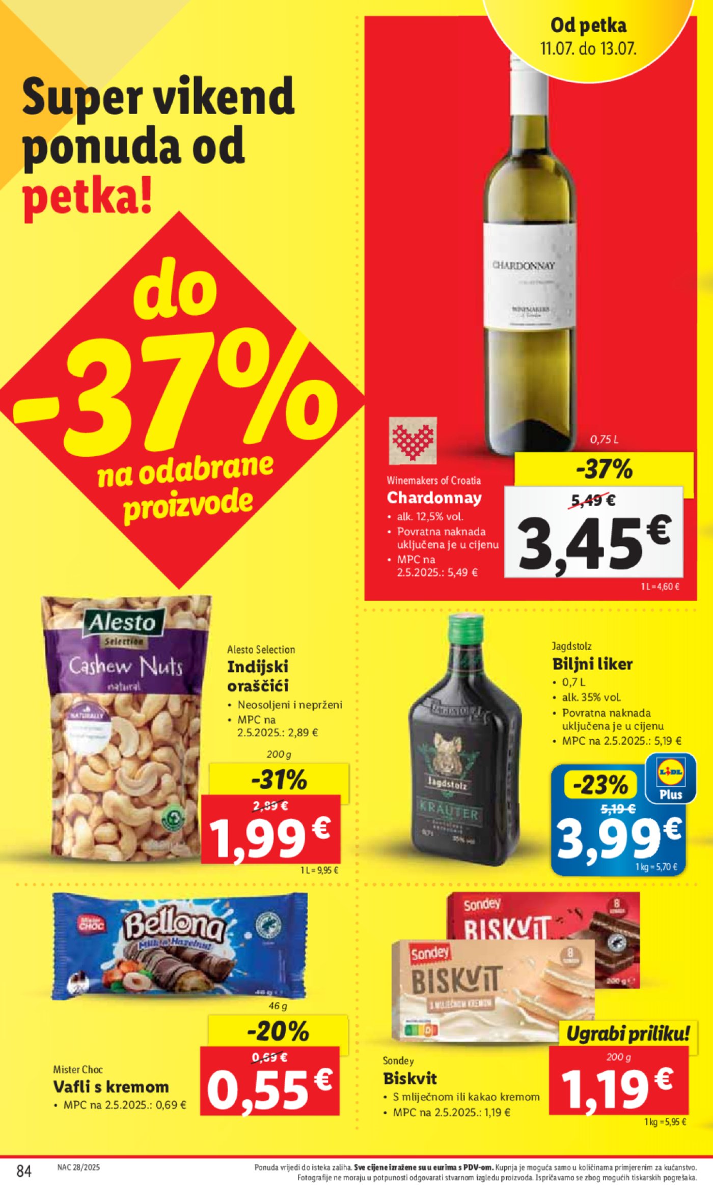 Lidl katalog Super ponuda od ponedjeljka 07.07.- 13.07.2025.