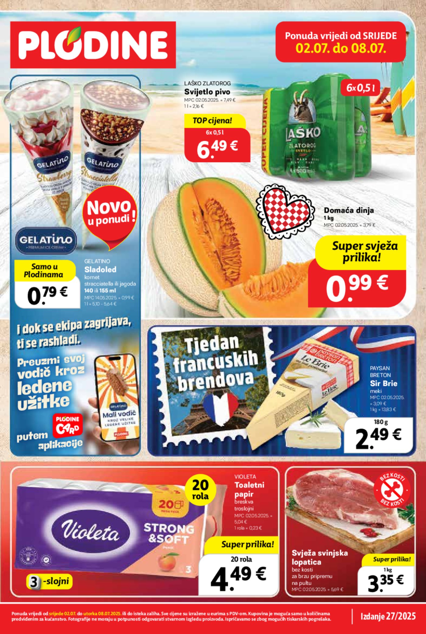 Plodine katalog Akcija 02.07.-08.07.2025.