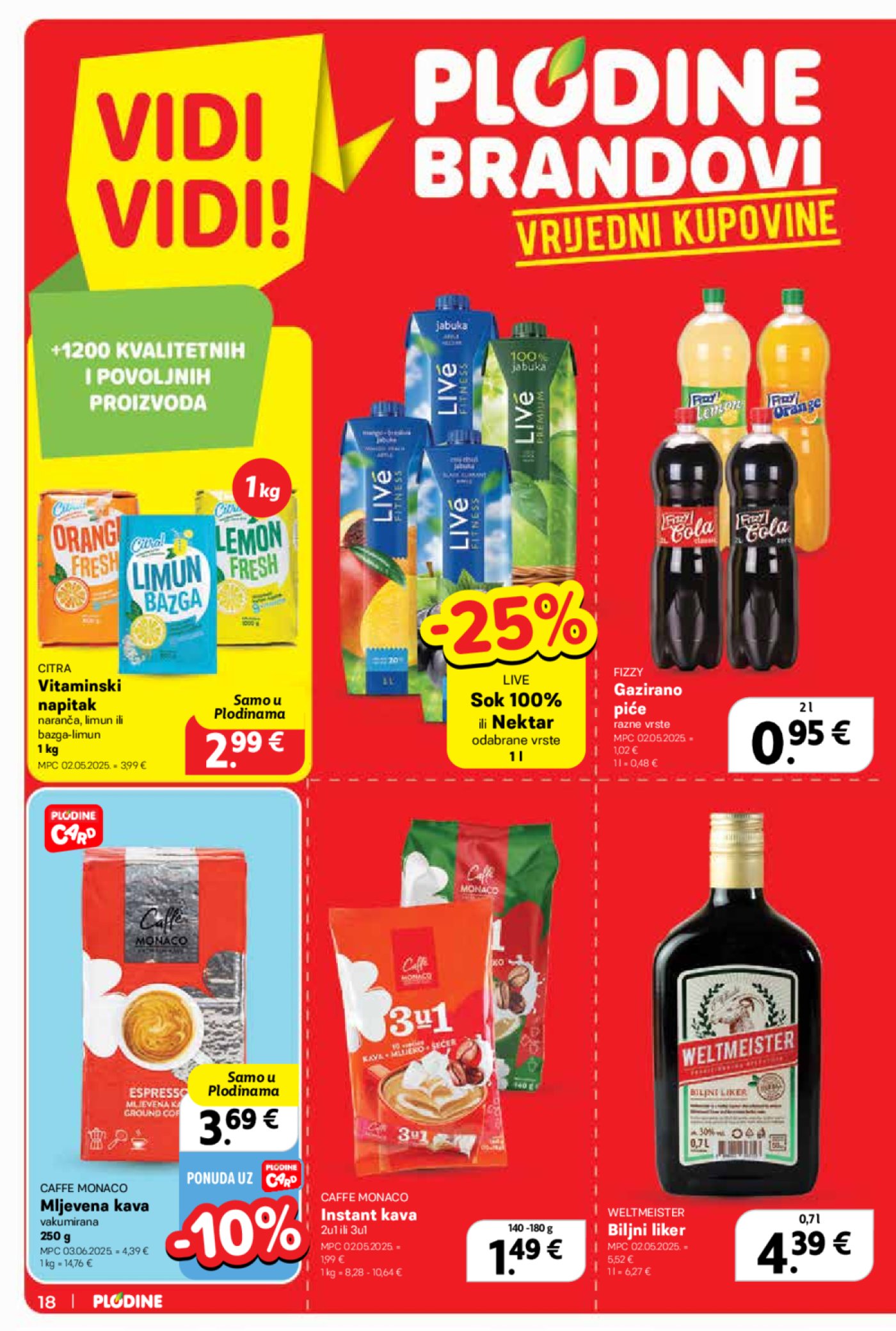 Plodine katalog Akcija 02.07.-08.07.2025.