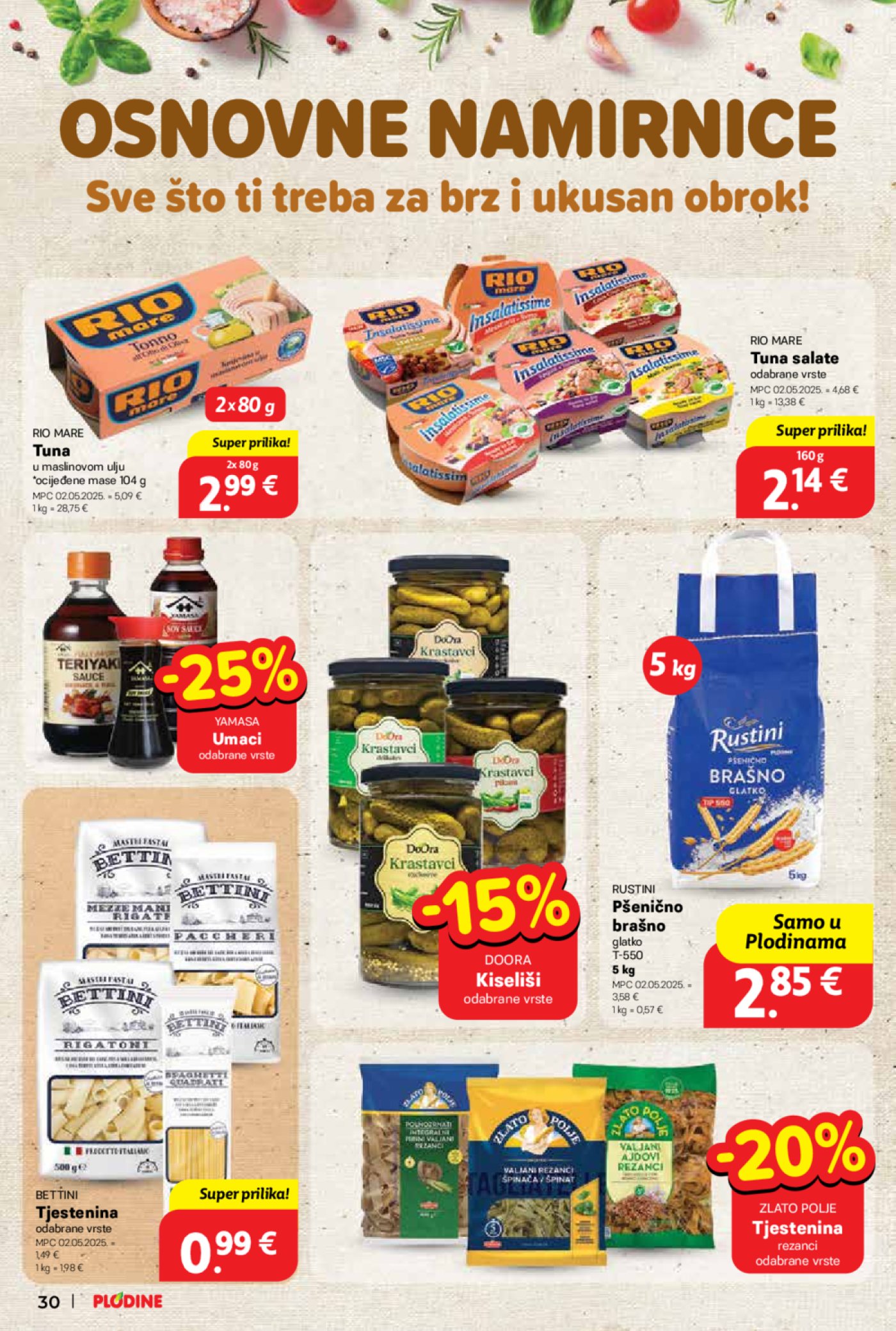 Plodine katalog Akcija 02.07.-08.07.2025.