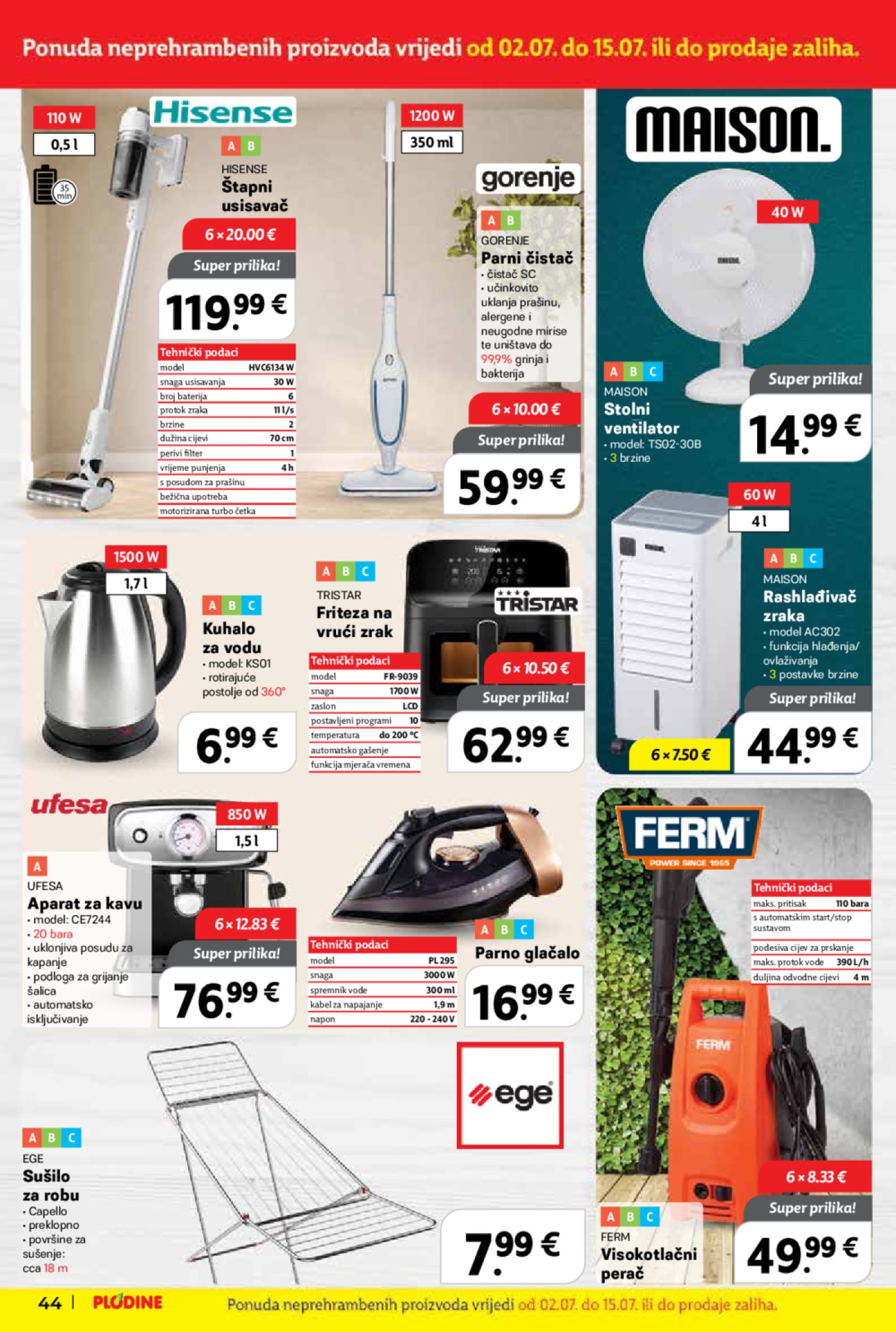 Plodine katalog Akcija 02.07.-08.07.2025.