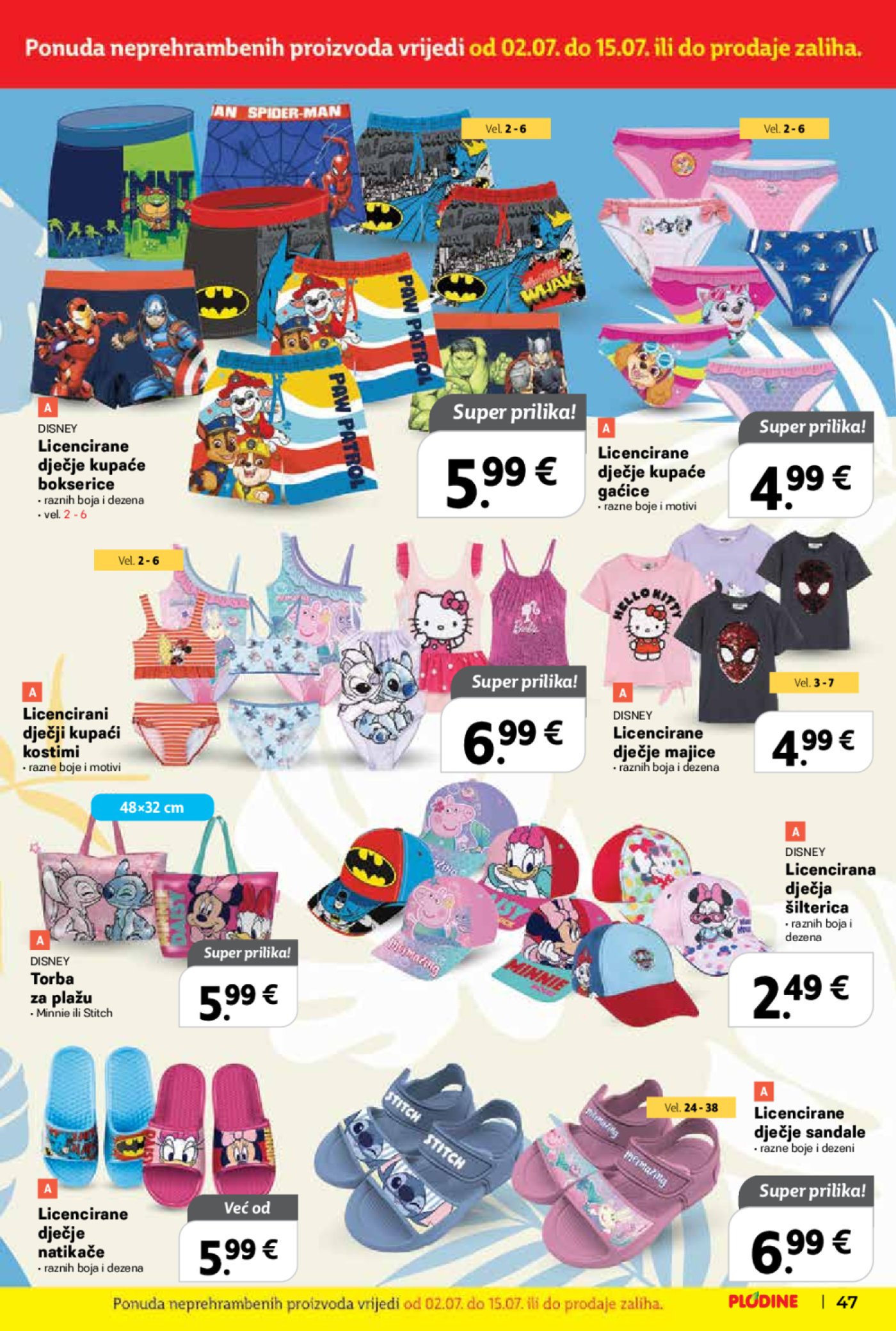 Plodine katalog Akcija 02.07.-08.07.2025.