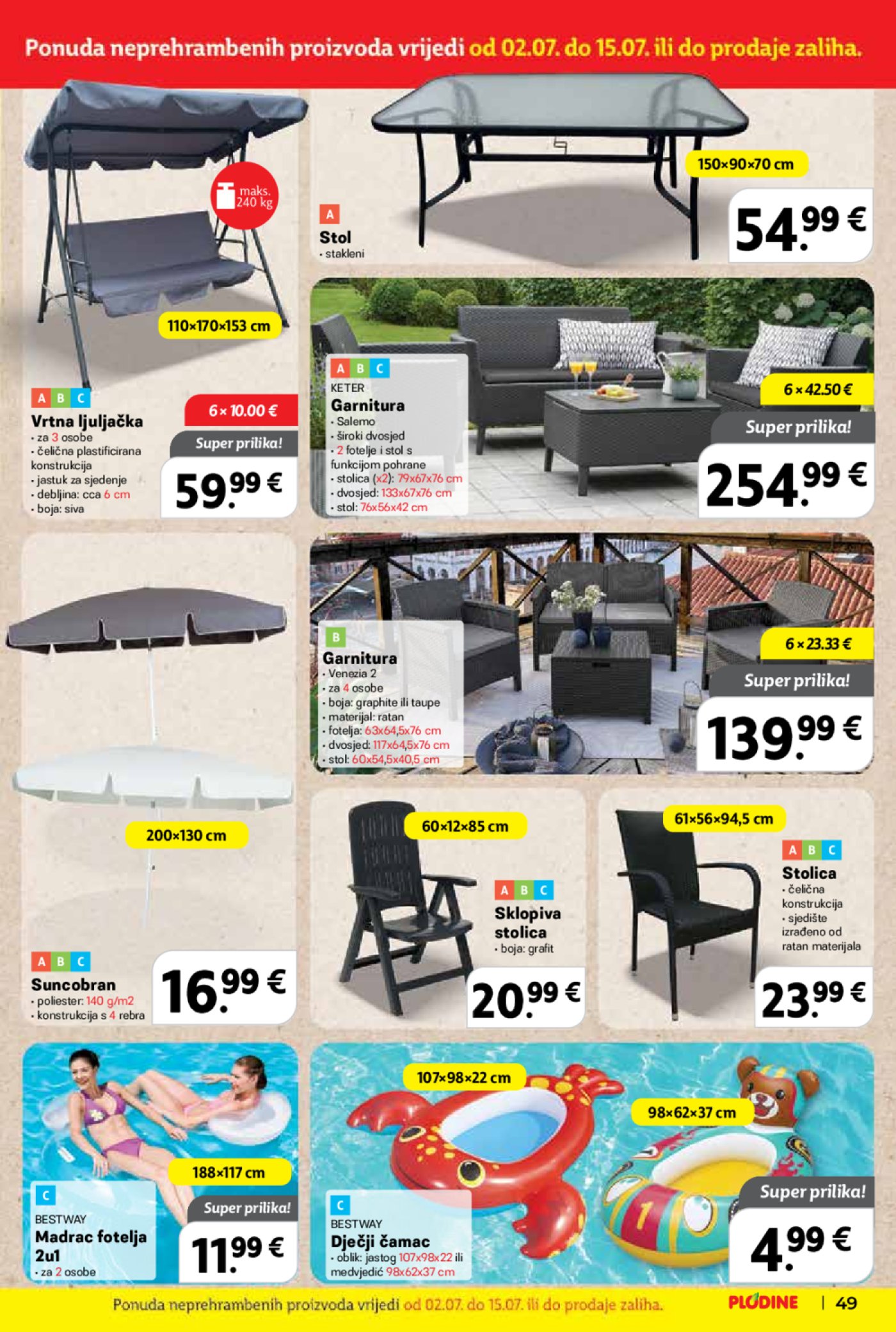 Plodine katalog Akcija 02.07.-08.07.2025.