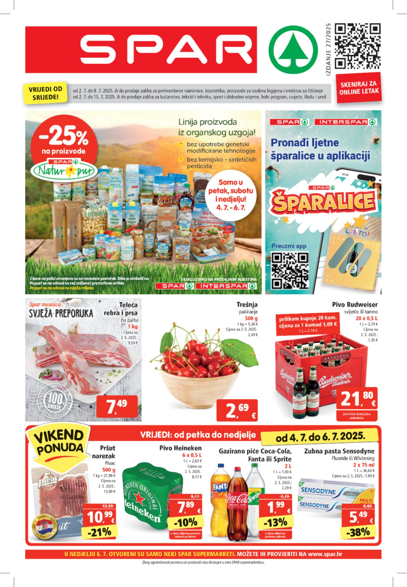 SPAR katalog Akcija 02.07.-08.07.2025.