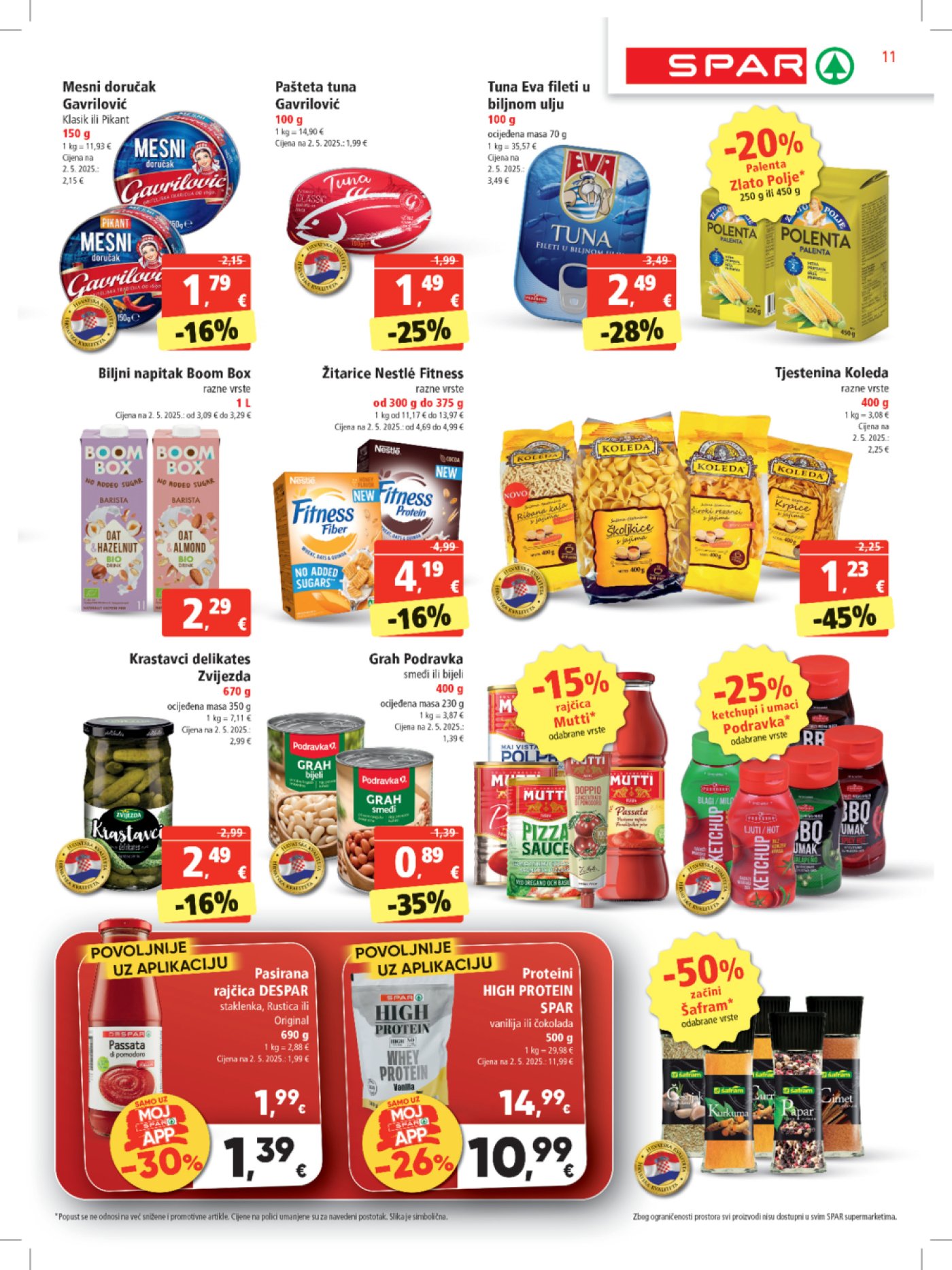 SPAR katalog Akcija 02.07.-08.07.2025.