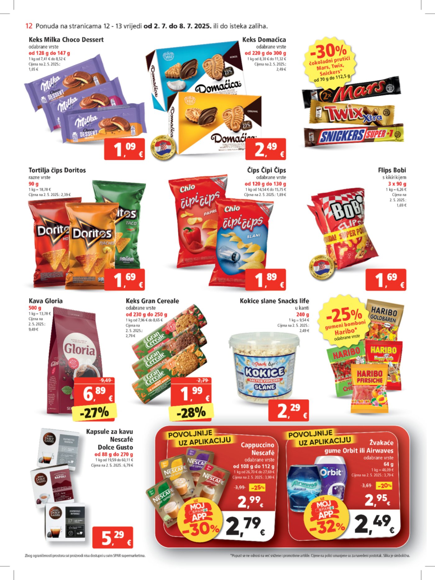 SPAR katalog Akcija 02.07.-08.07.2025.