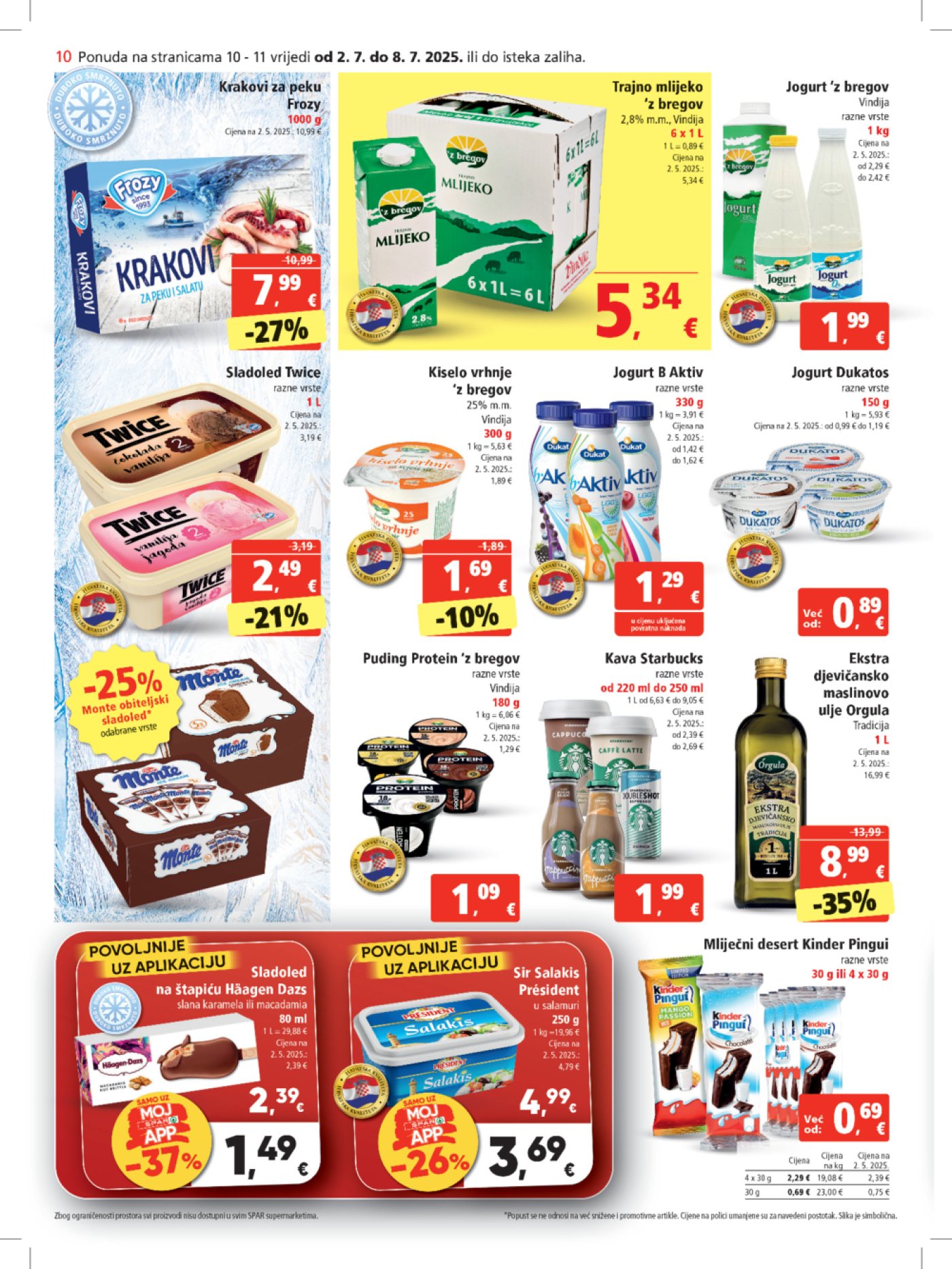 SPAR katalog Akcija 02.07.-08.07.2025.