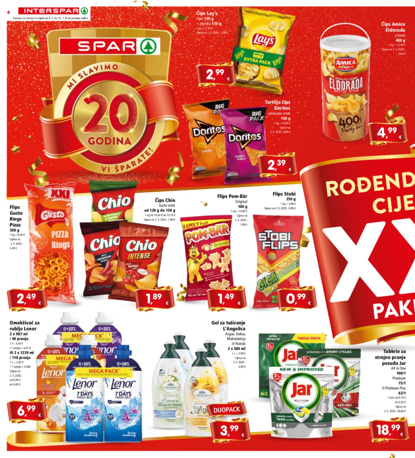 INTERSPAR katalog Akcija 09.07.-15.07.2025.