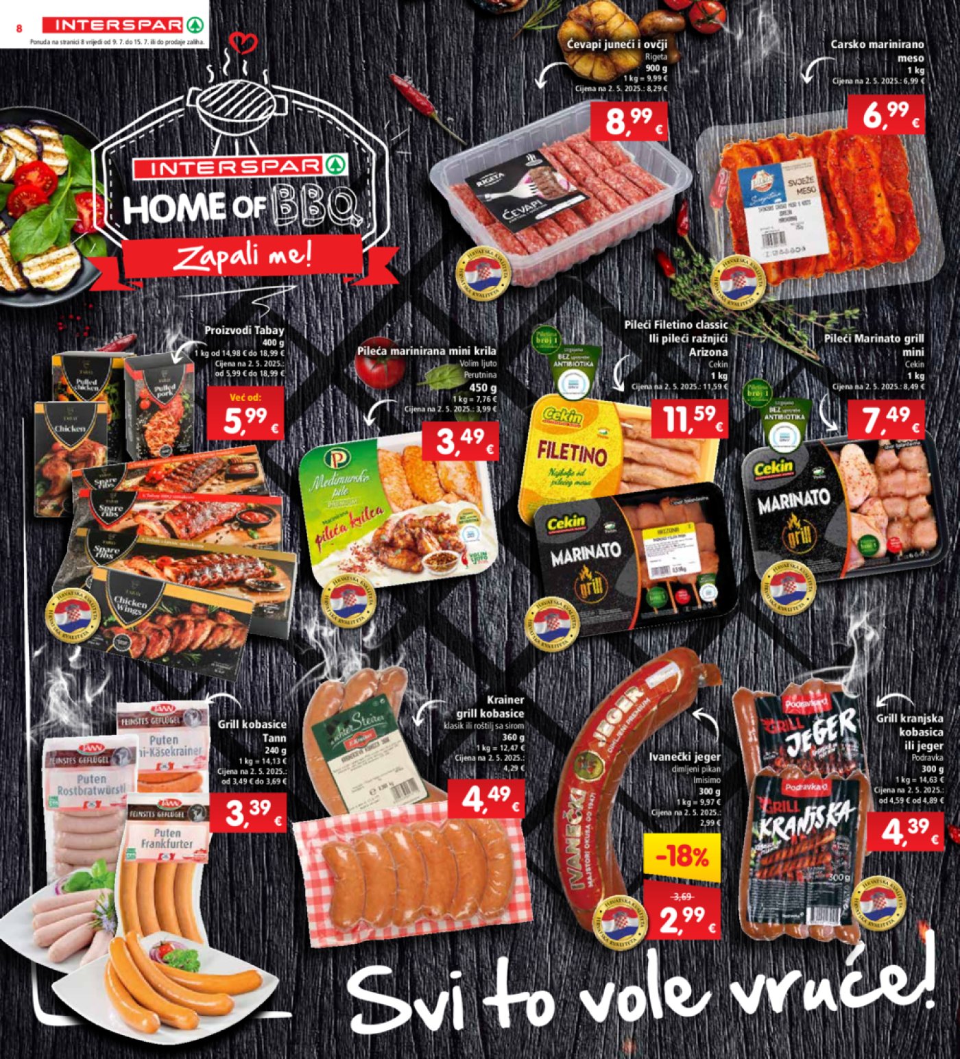 INTERSPAR katalog Akcija 09.07.-15.07.2025.
