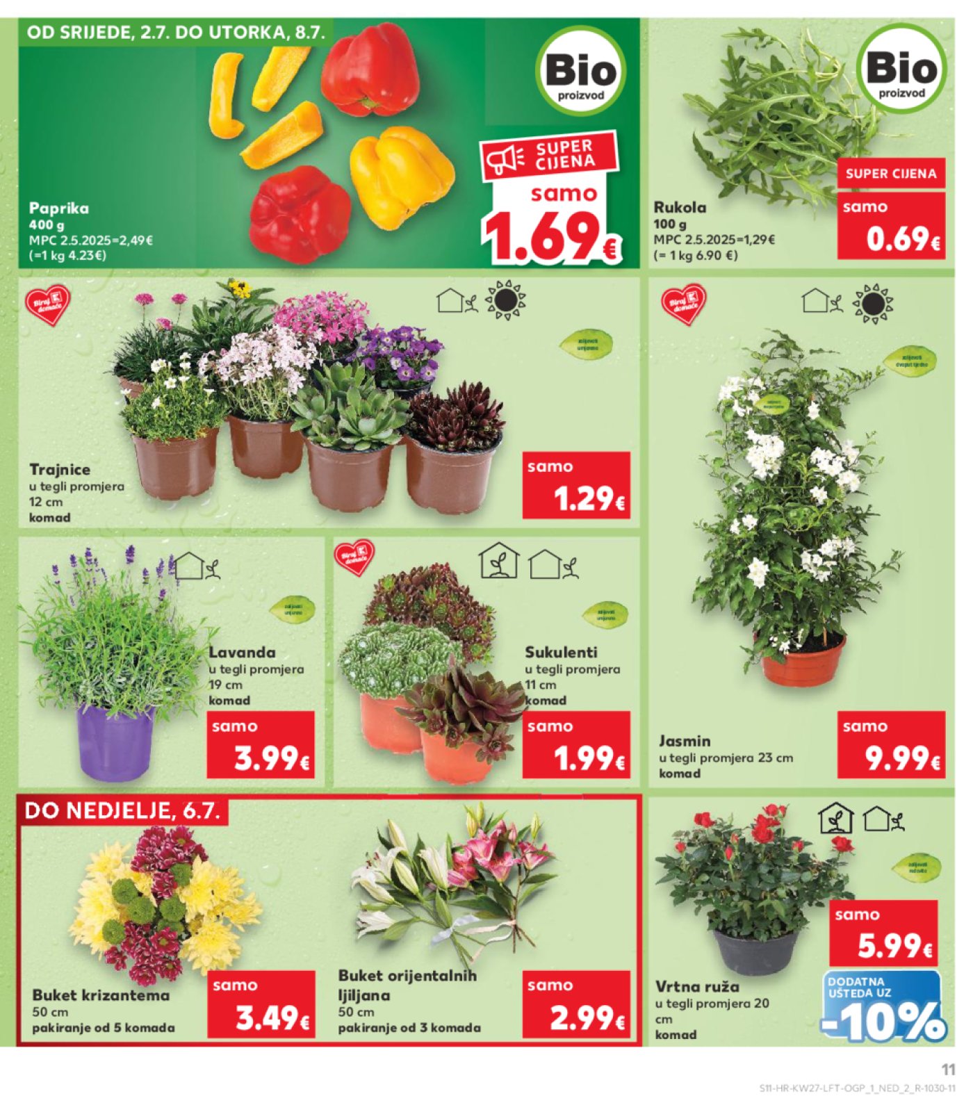 Kaufland katalog Akcija 02.07.-08.07.2025. Odabrane poslovnice