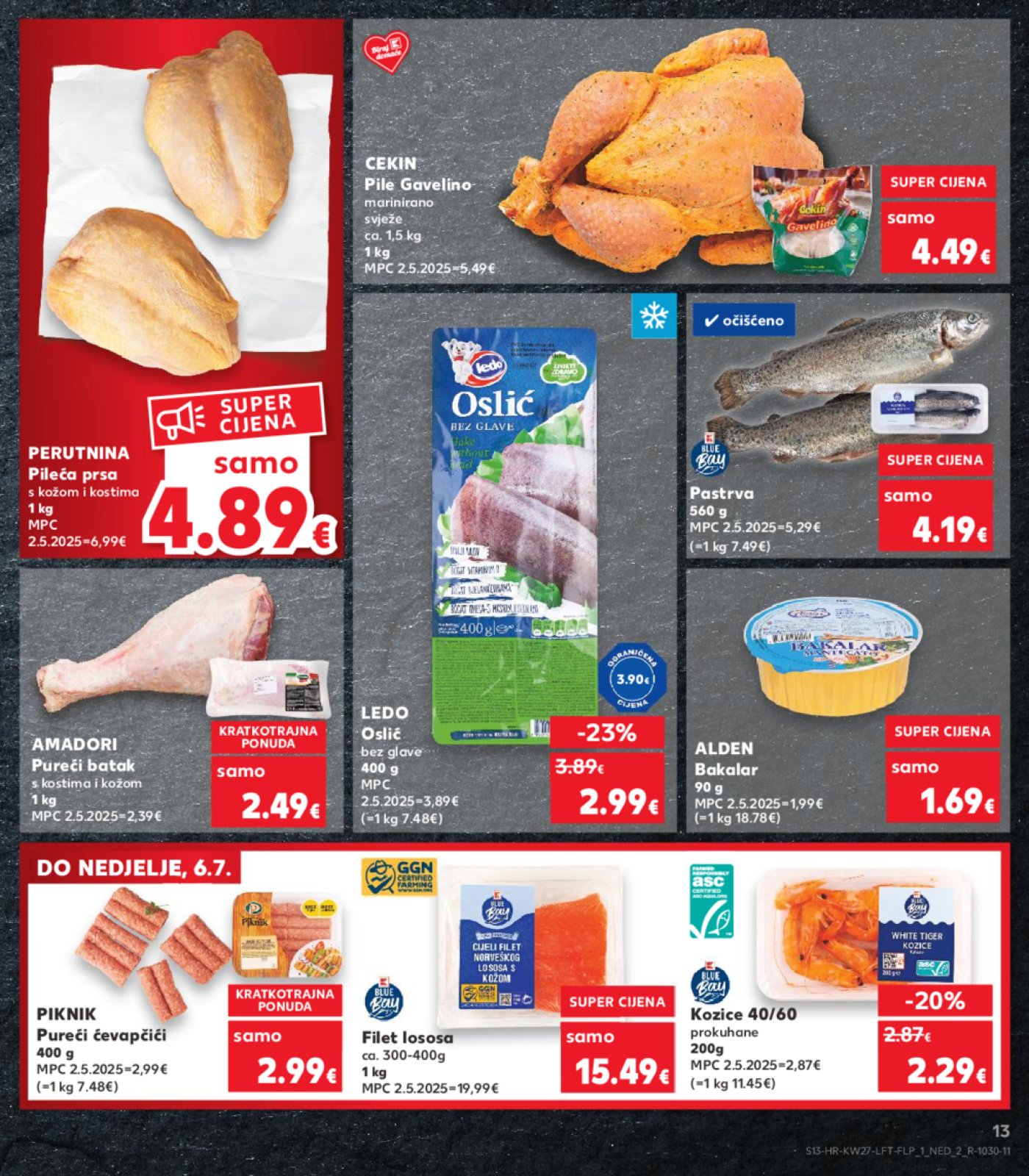Kaufland katalog Akcija 02.07.-08.07.2025. Odabrane poslovnice