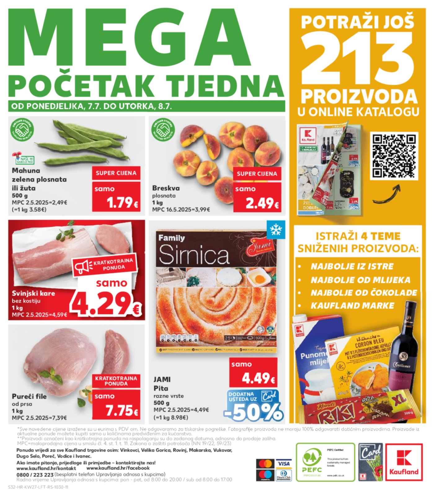 Kaufland katalog Akcija 02.07.-08.07.2025. Odabrane poslovnice