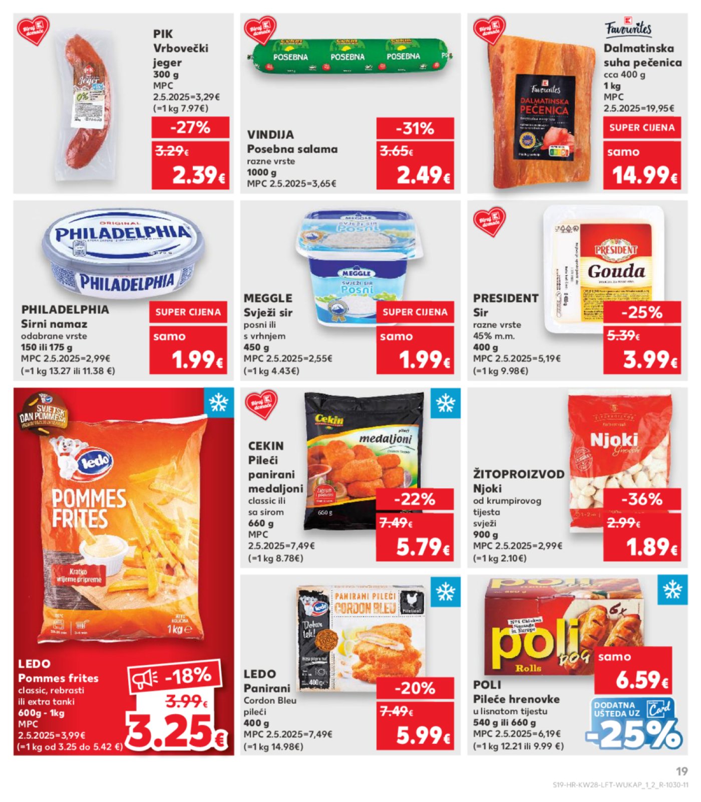Kaufland katalog Akcija 09.07.-15.07.2025. Odabrane poslovnice