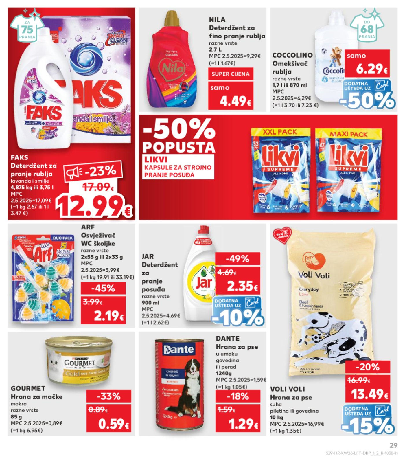 Kaufland katalog Akcija 09.07.-15.07.2025. Odabrane poslovnice