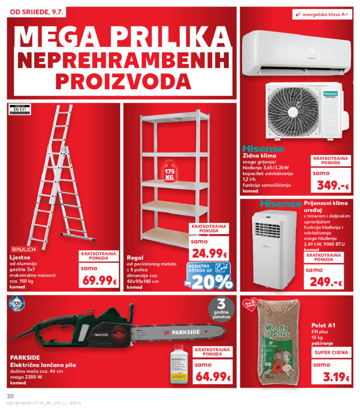 Kaufland katalog Akcija 09.07.-15.07.2025. Odabrane poslovnice