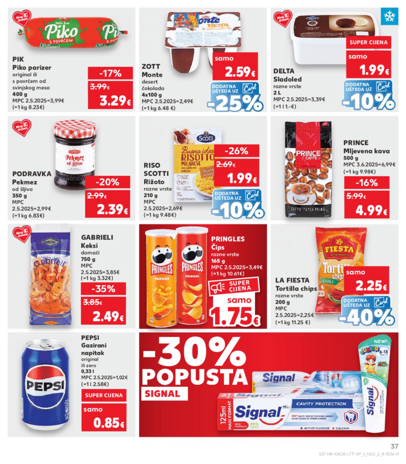 Kaufland katalog Akcija 09.07.-15.07.2025. Odabrane poslovnice