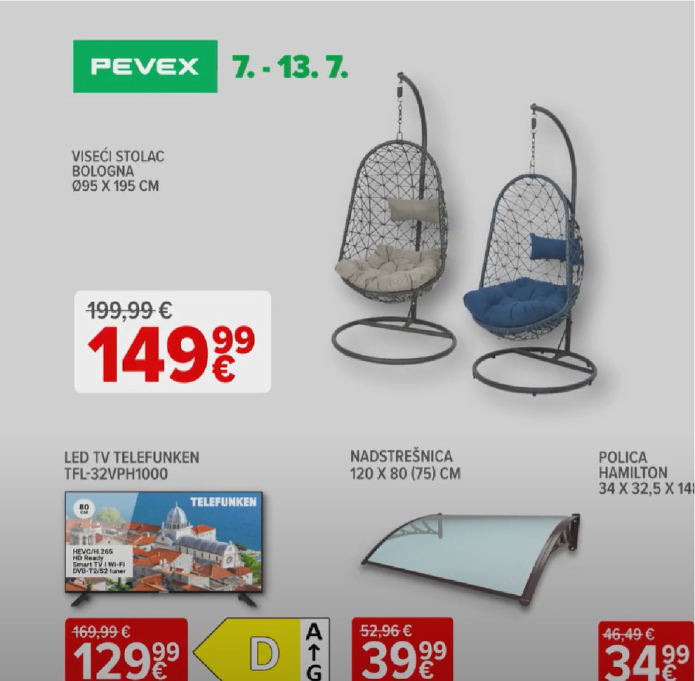 Pevex katalog Pevexovih 7 07.07.-13.07.2025.