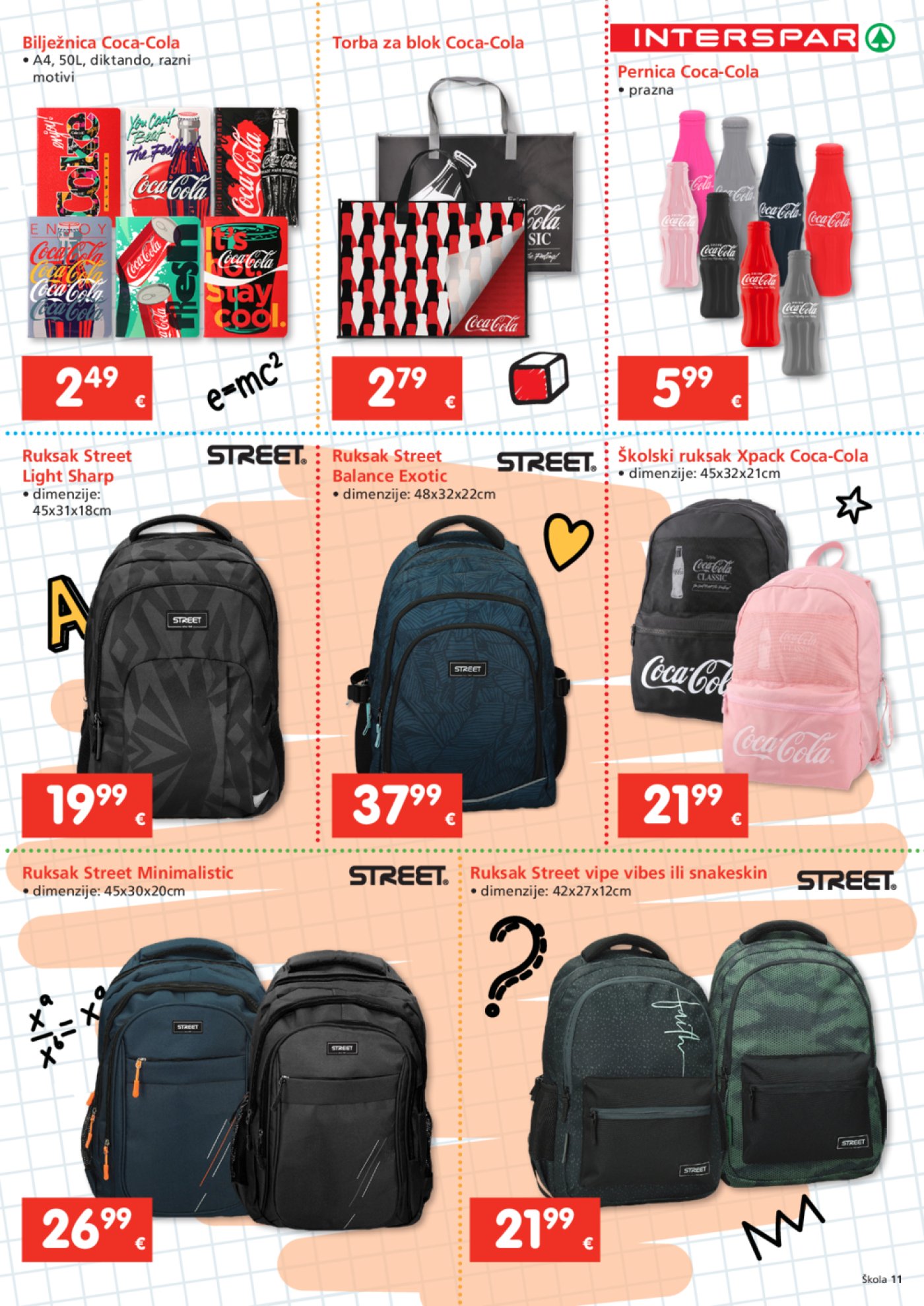 INTERSPAR katalog Škola 23. 07. - 16. 09. 2025.