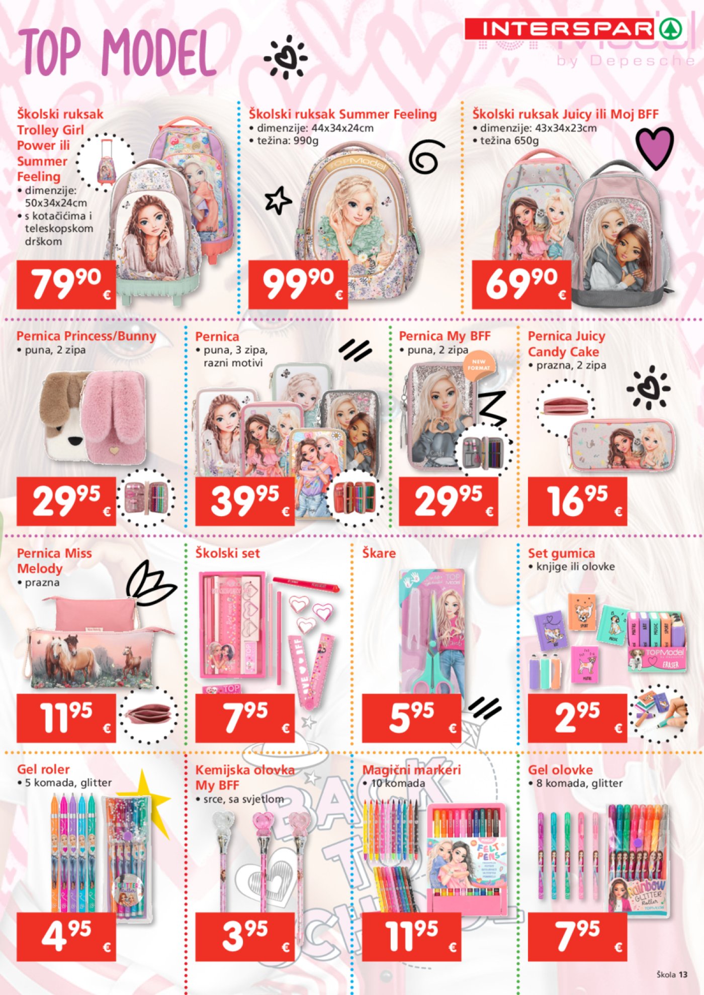 INTERSPAR katalog Škola 23. 07. - 16. 09. 2025.