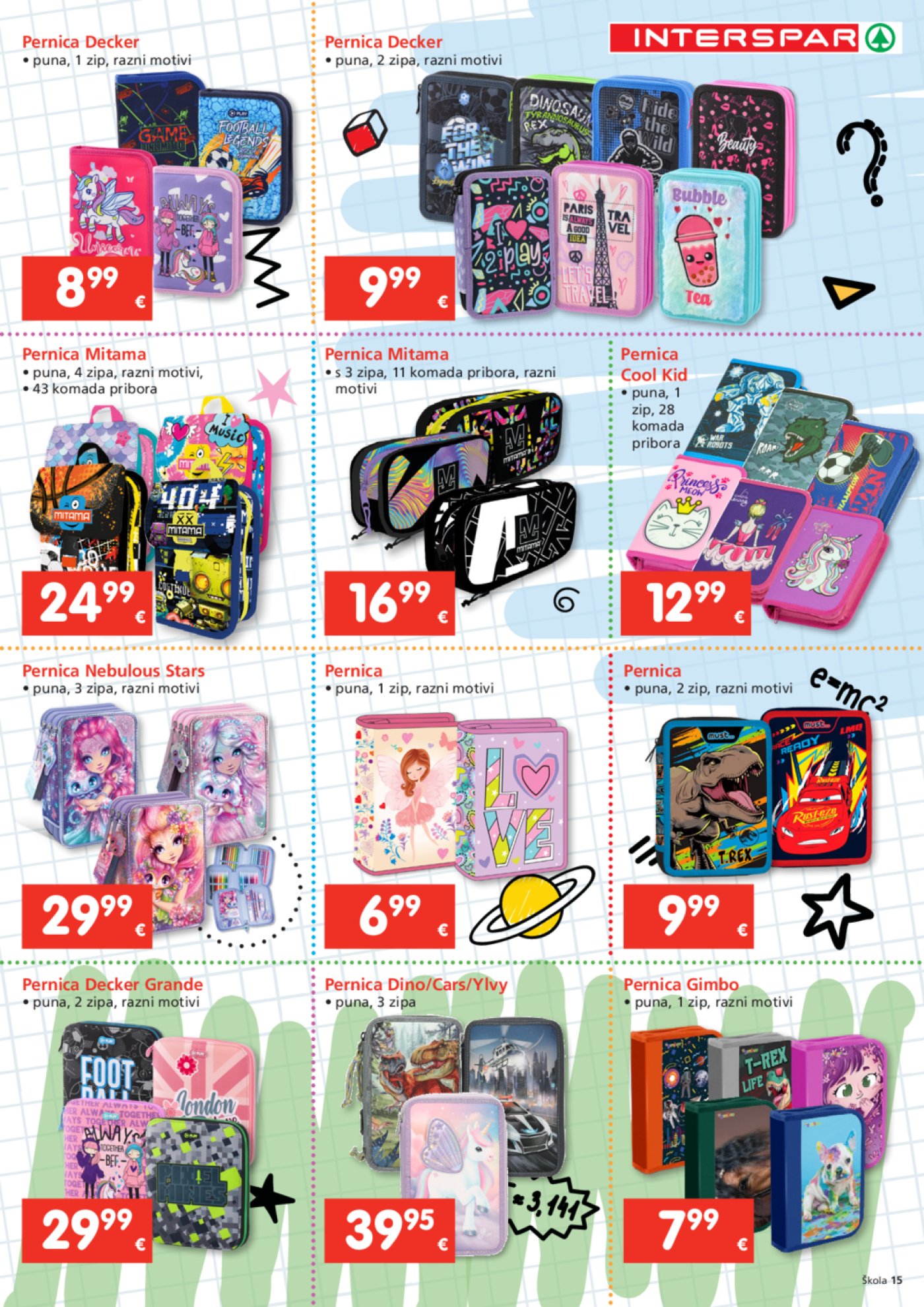INTERSPAR katalog Škola 23. 07. - 16. 09. 2025.