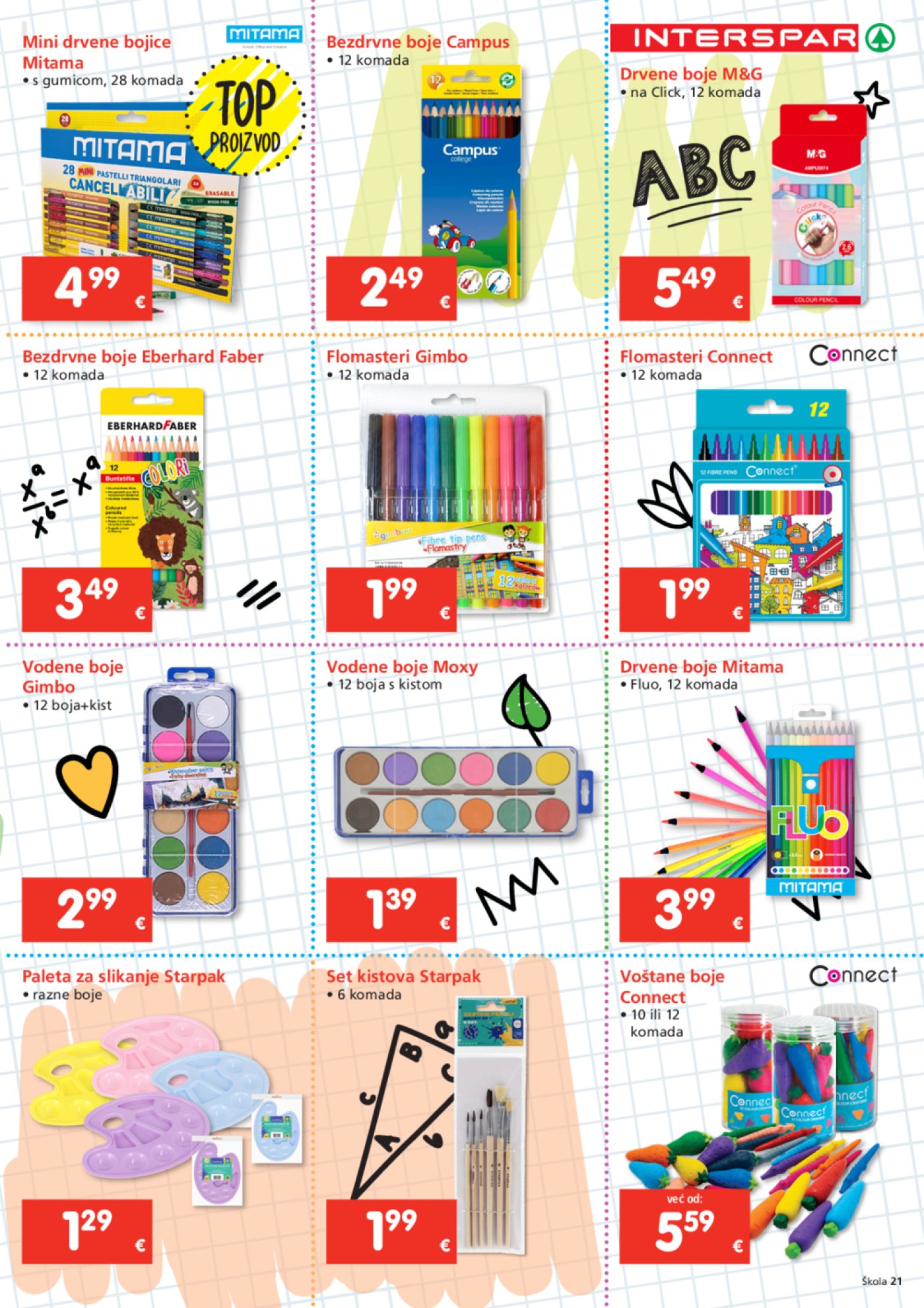 INTERSPAR katalog Škola 23. 07. - 16. 09. 2025.