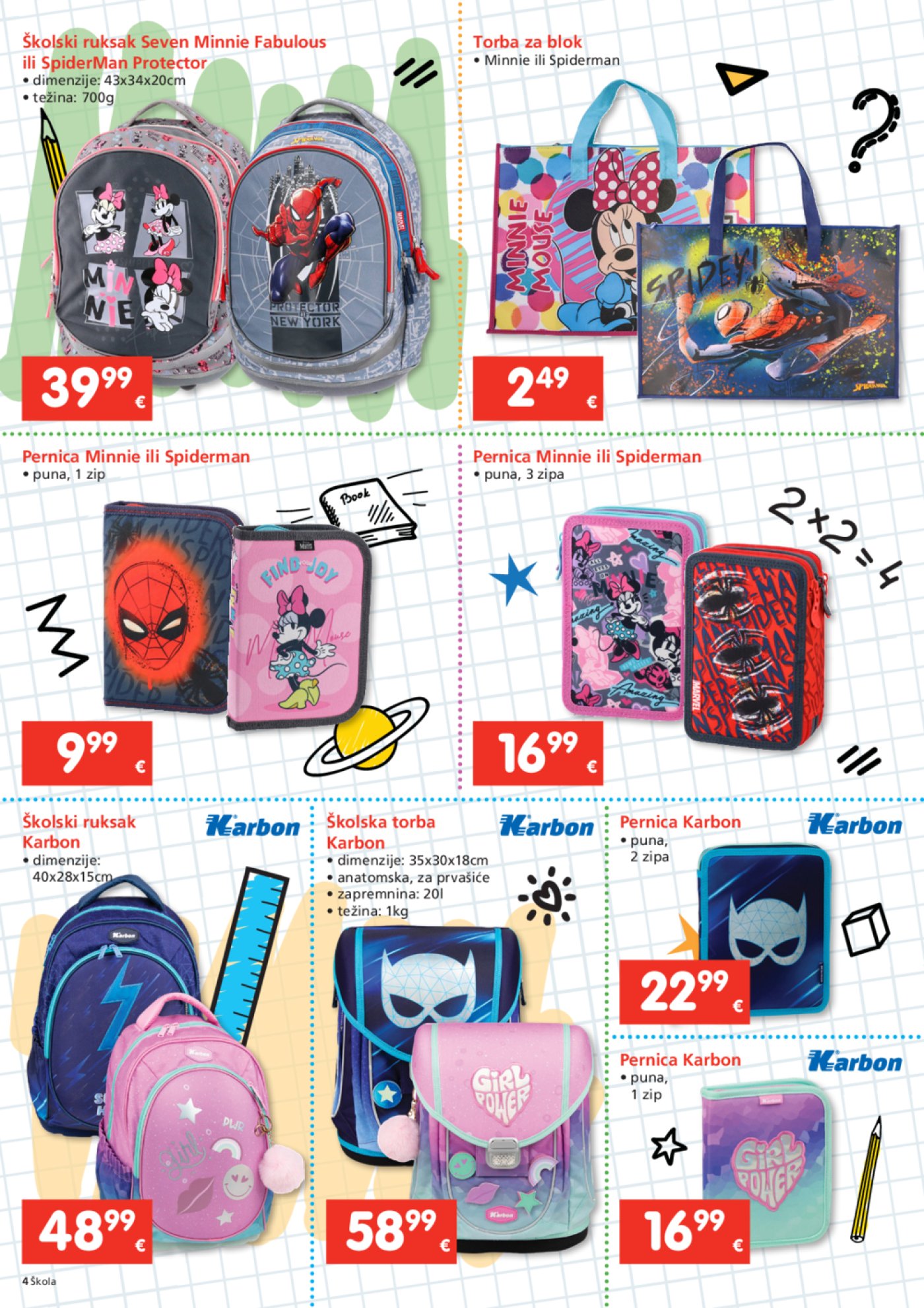 INTERSPAR katalog Škola 23. 07. - 16. 09. 2025.