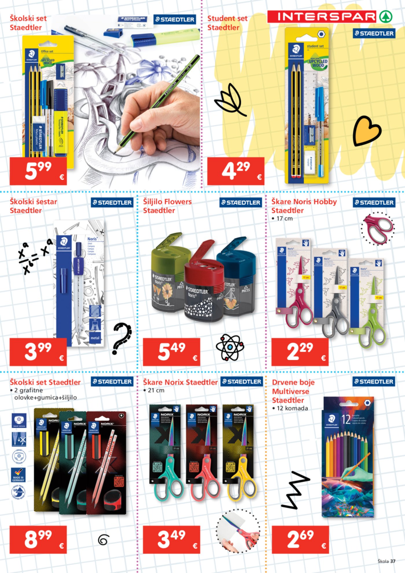 INTERSPAR katalog Škola 23. 07. - 16. 09. 2025.