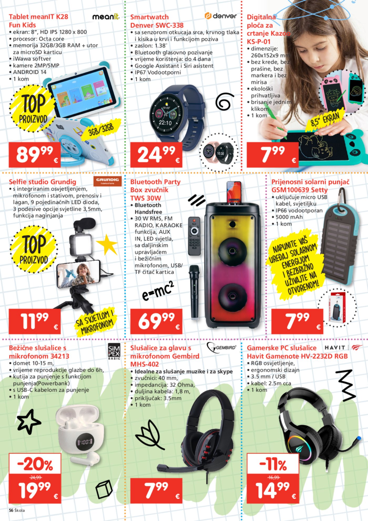 INTERSPAR katalog Škola 23. 07. - 16. 09. 2025.