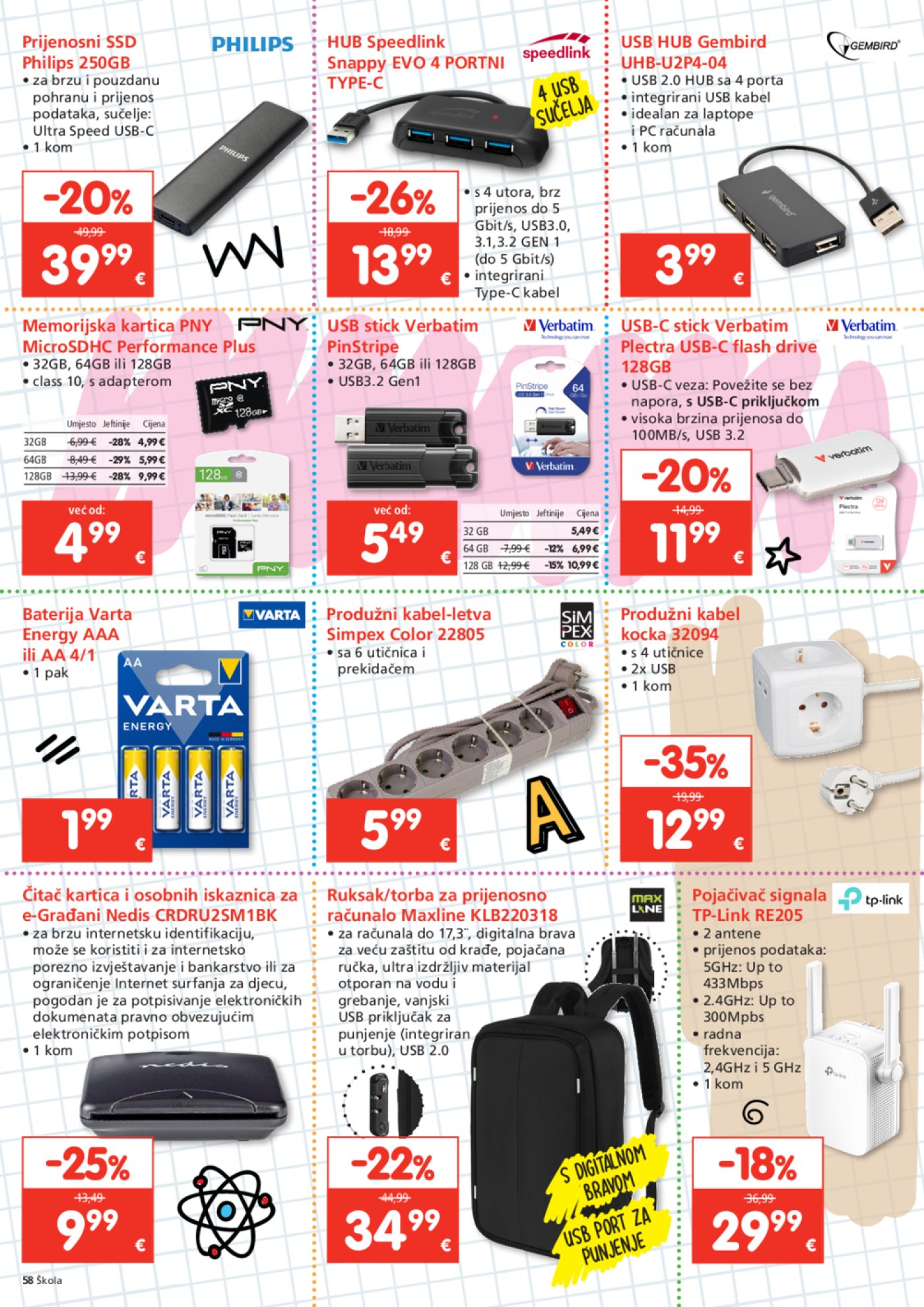 INTERSPAR katalog Škola 23. 07. - 16. 09. 2025.