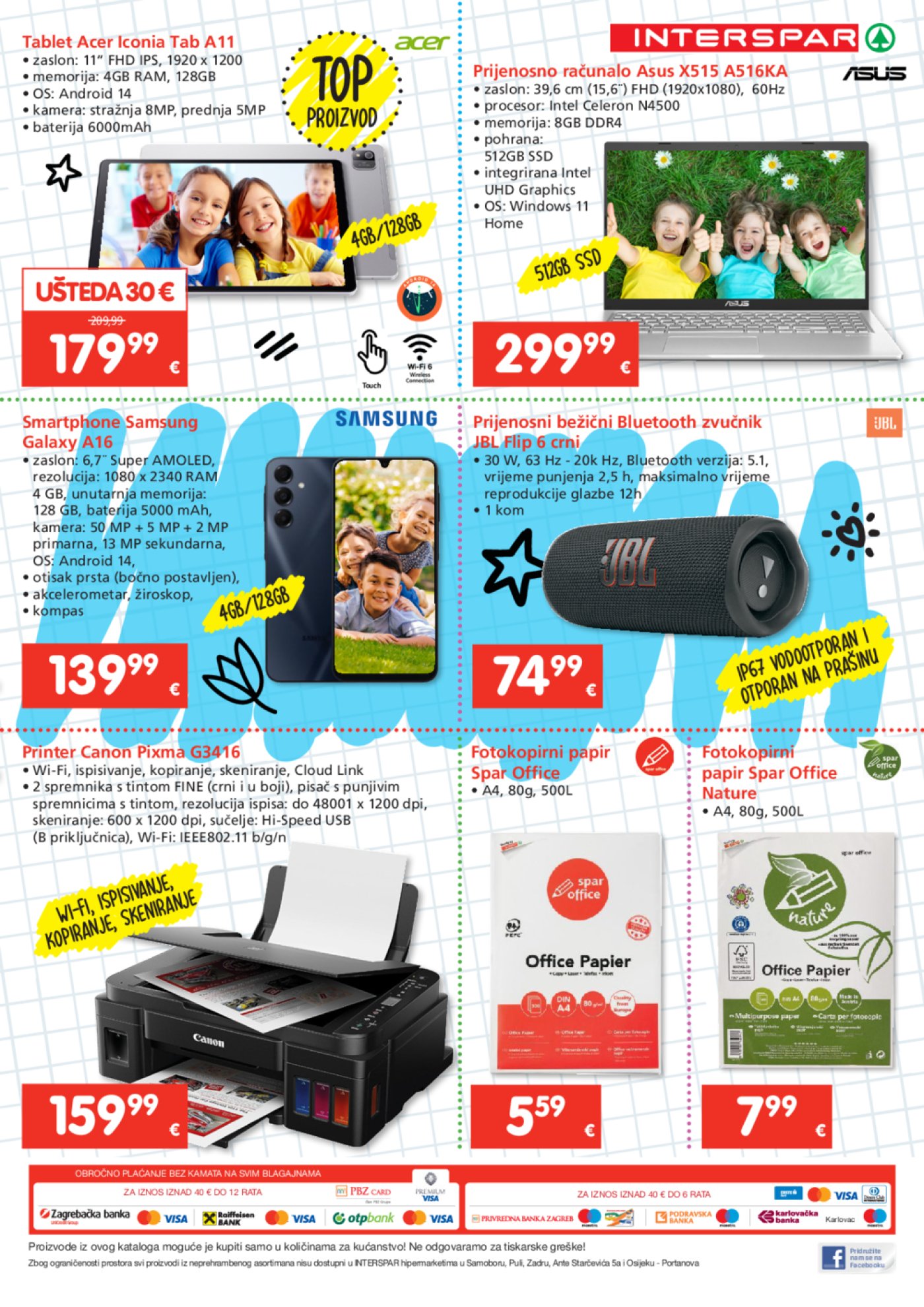 INTERSPAR katalog Škola 23. 07. - 16. 09. 2025.