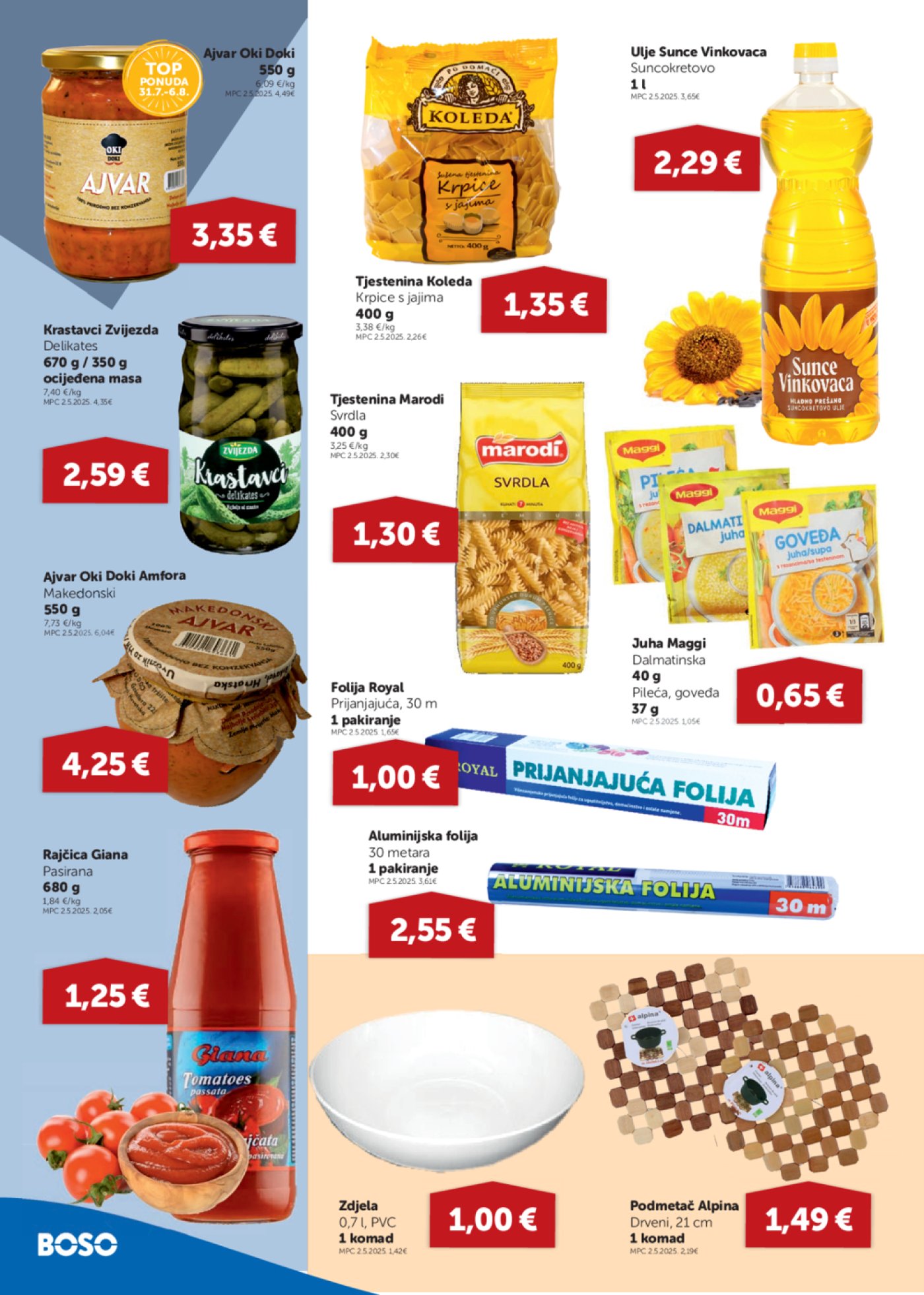 Boso katalog Što vas čini sretnim 31.07. - 13.08.2025.