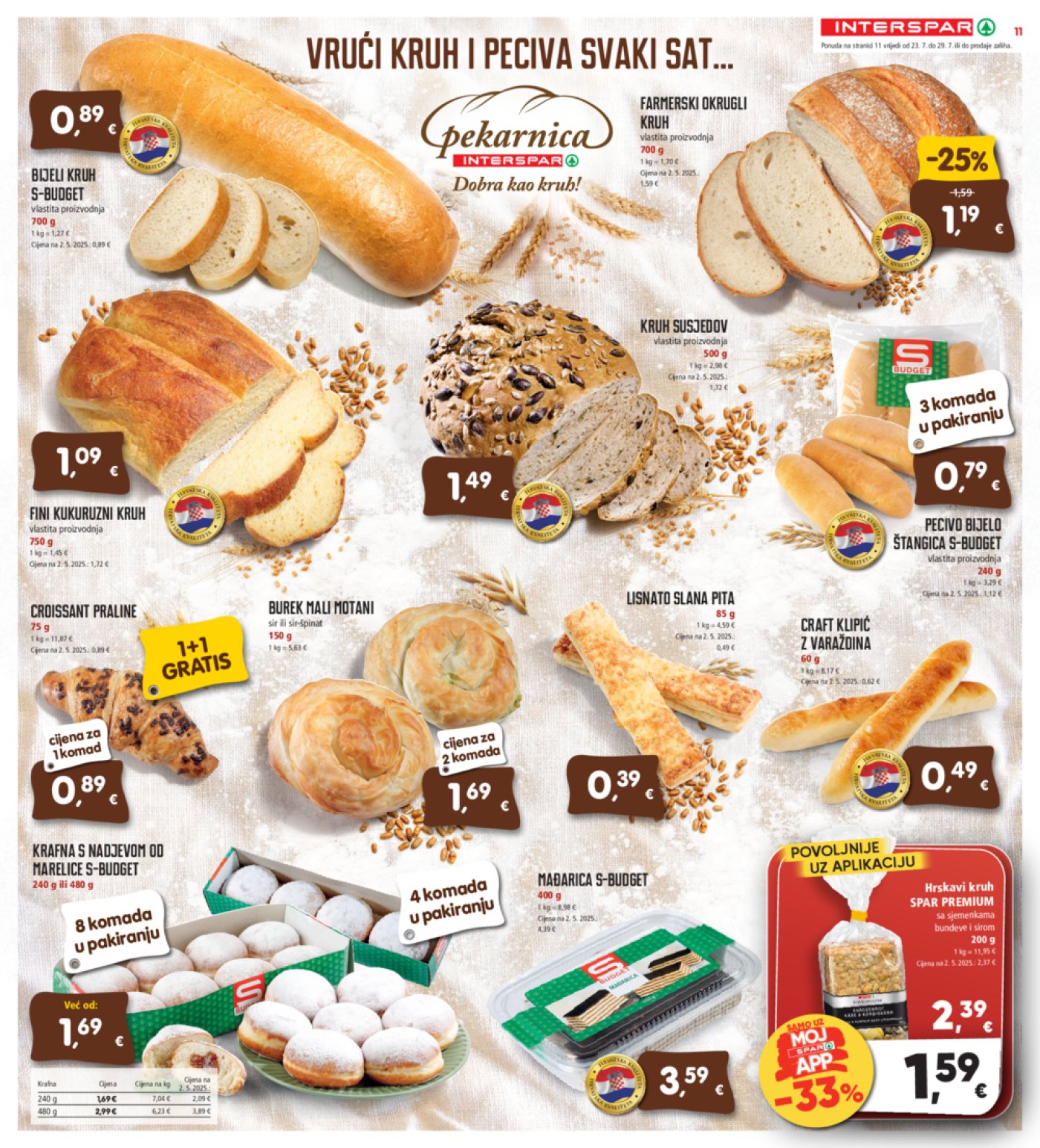 INTERSPAR katalog Akcija 30.07. - 04.08.2025.