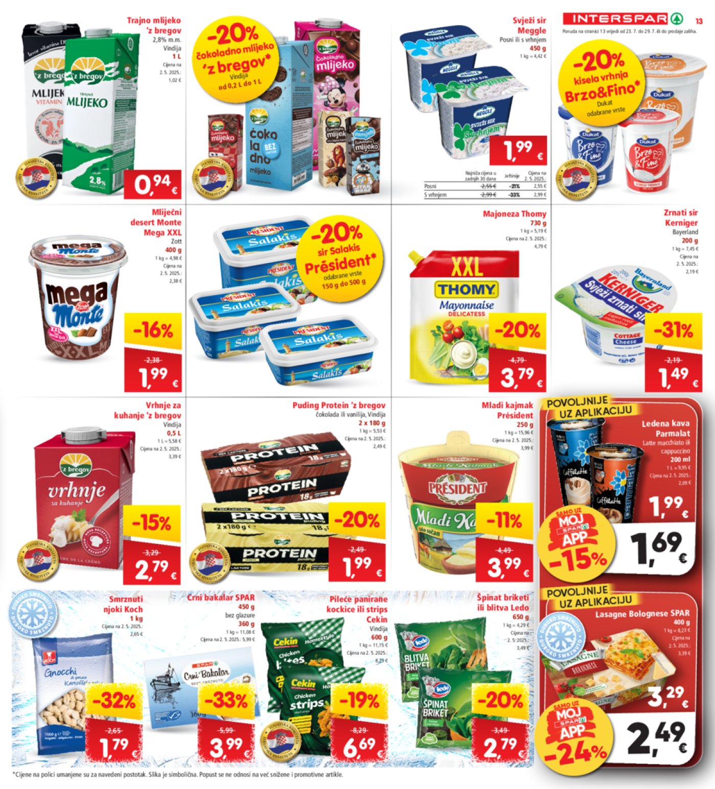 INTERSPAR katalog Akcija 30.07. - 04.08.2025.