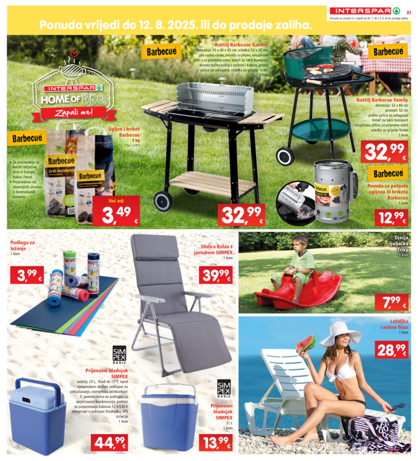 INTERSPAR katalog Akcija 30.07. - 04.08.2025.