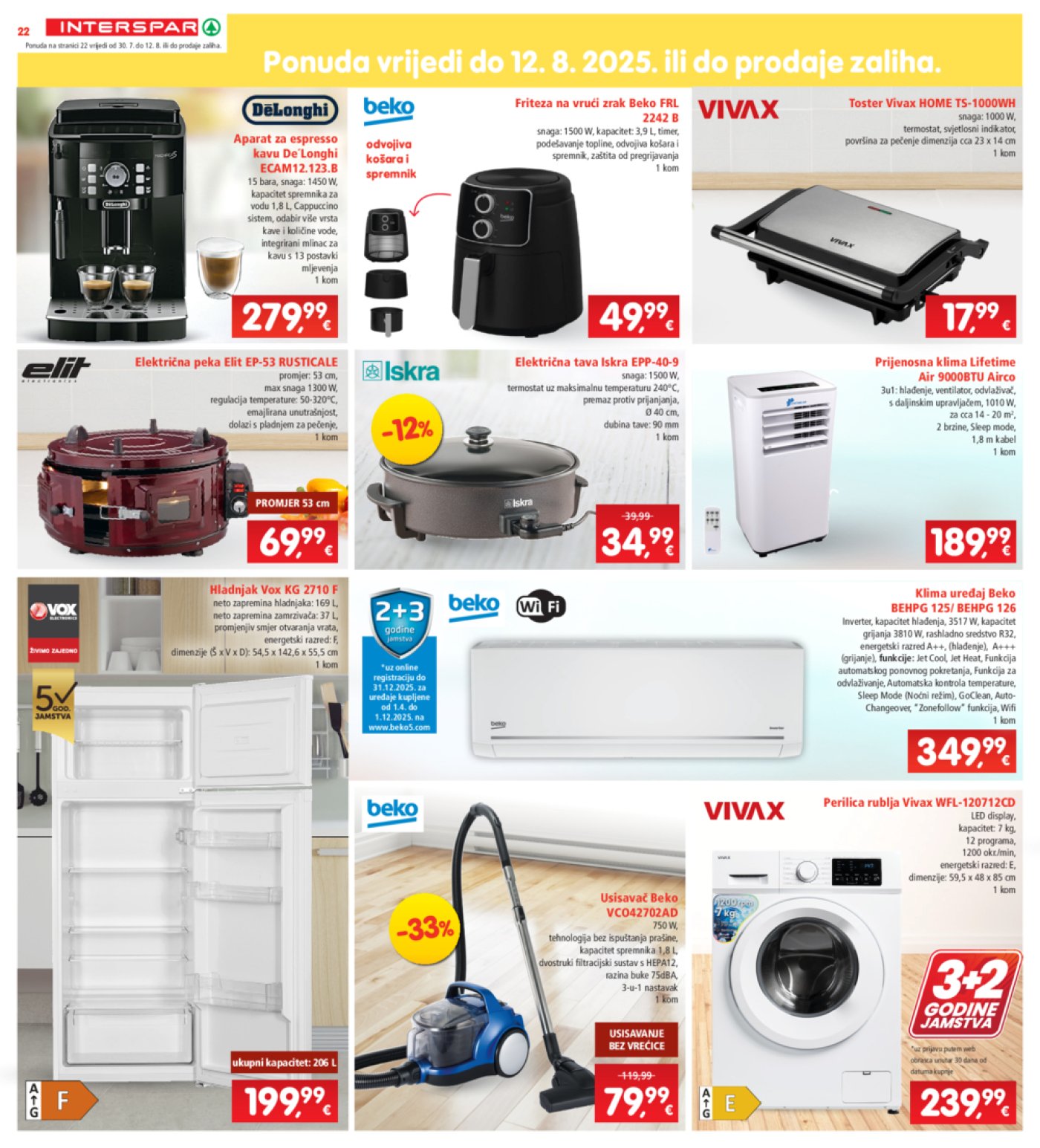 INTERSPAR katalog Akcija 30.07. - 04.08.2025.