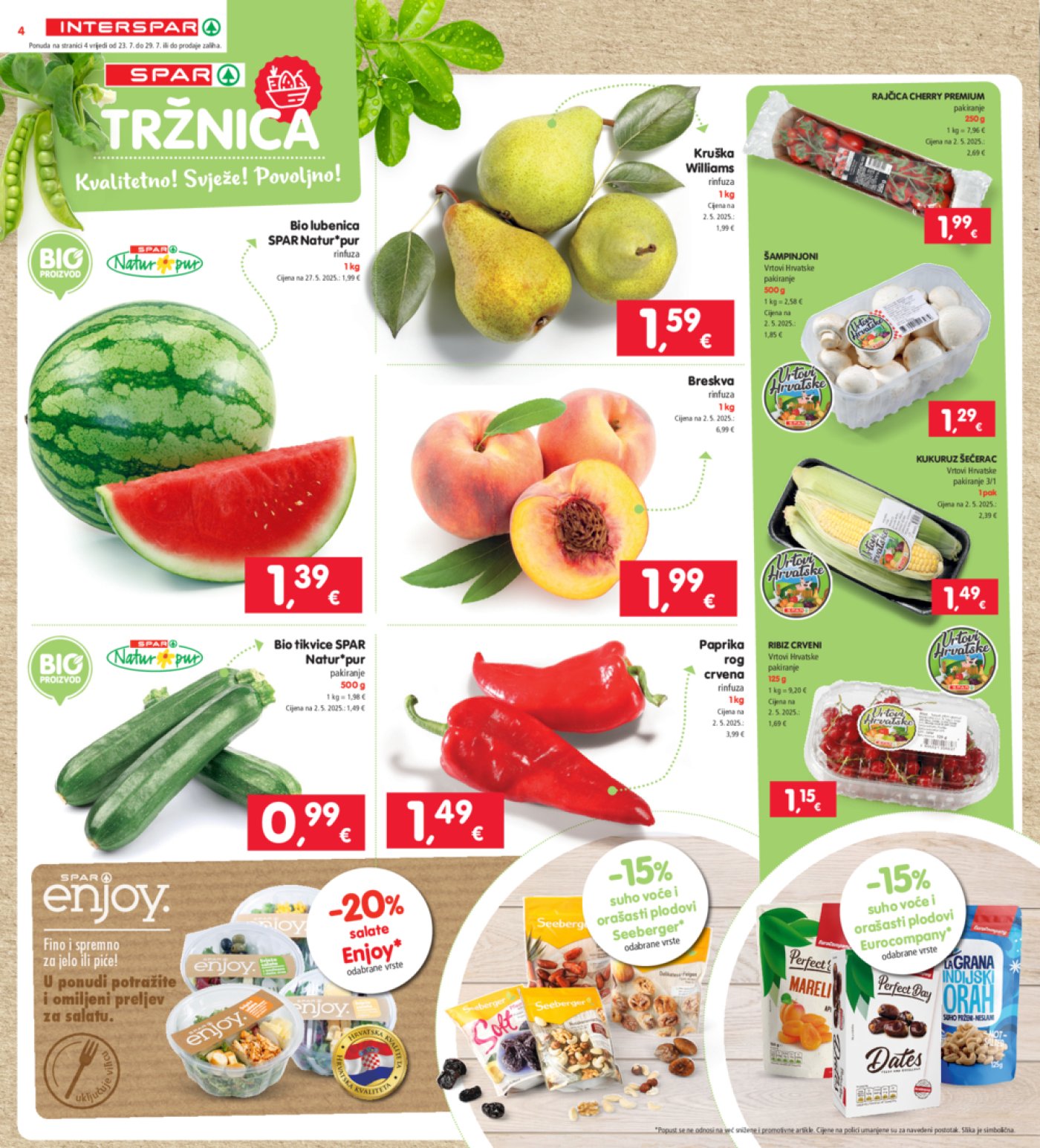 INTERSPAR katalog Akcija 30.07. - 04.08.2025.