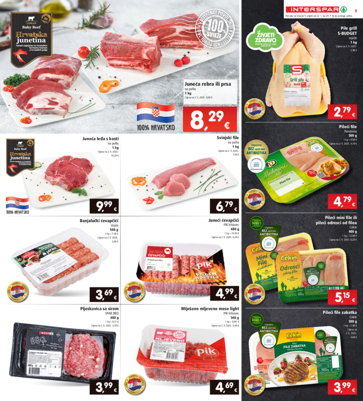 INTERSPAR katalog Akcija 30.07. - 04.08.2025.