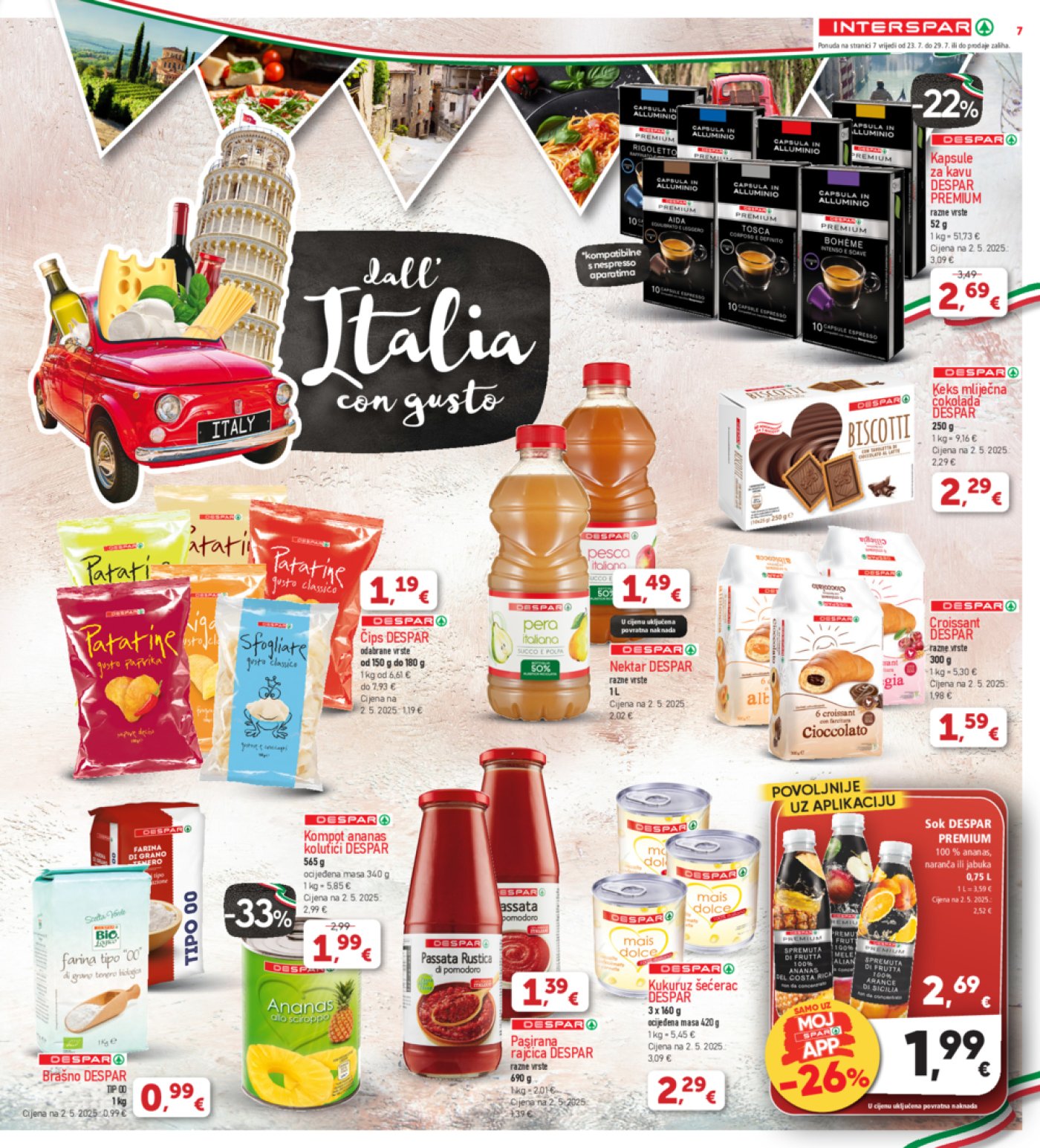 INTERSPAR katalog Akcija 30.07. - 04.08.2025.