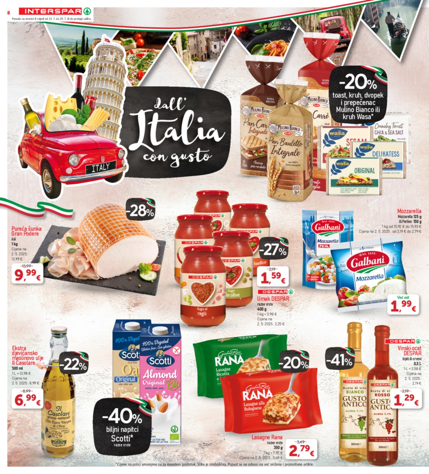 INTERSPAR katalog Akcija 30.07. - 04.08.2025.