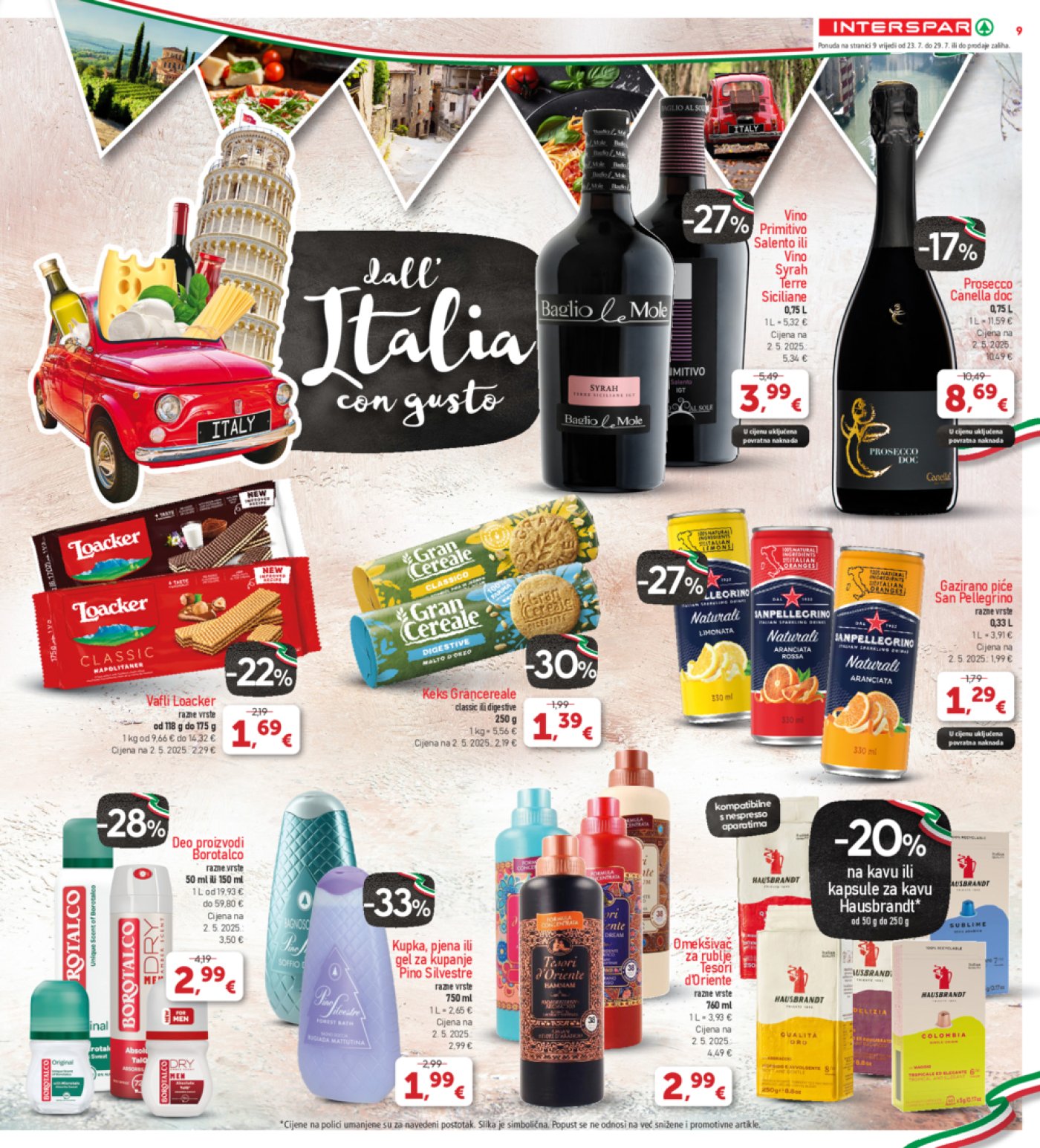 INTERSPAR katalog Akcija 30.07. - 04.08.2025.