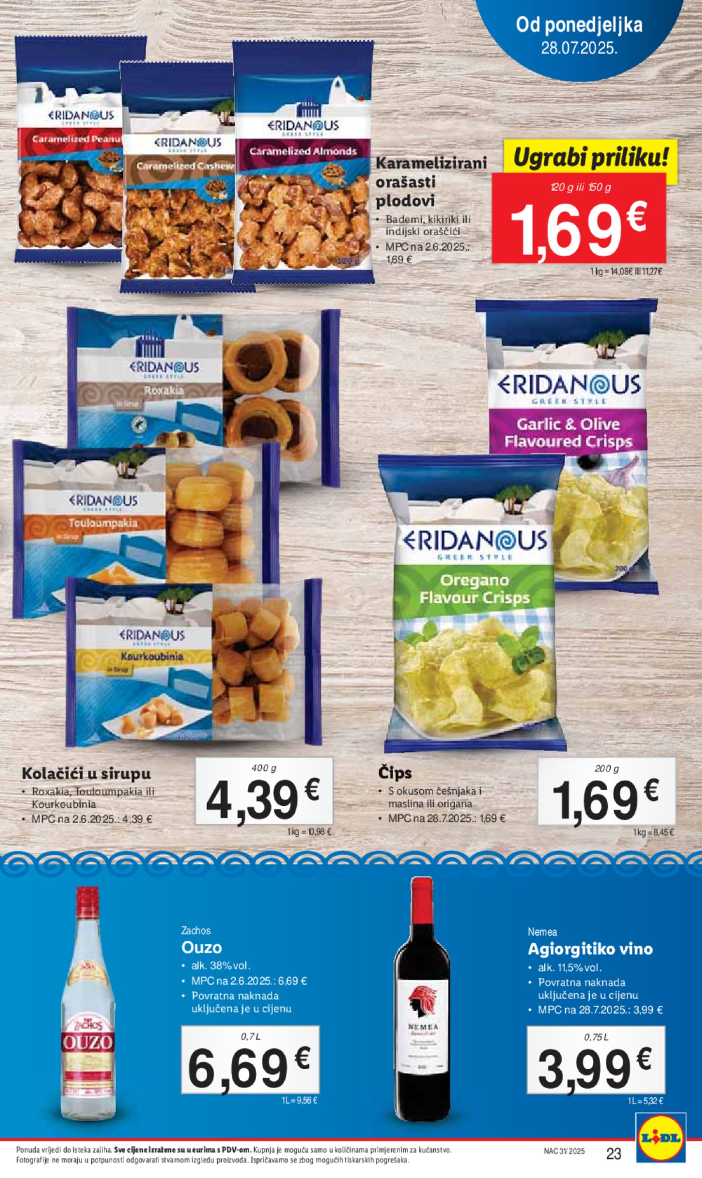 Lidl katalog Super ponuda od ponedjeljka 28.07. - 03.08.2025.