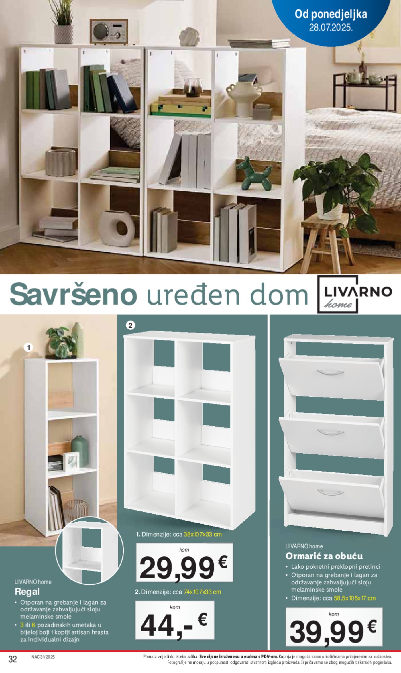 Lidl katalog Super ponuda od ponedjeljka 28.07. - 03.08.2025.