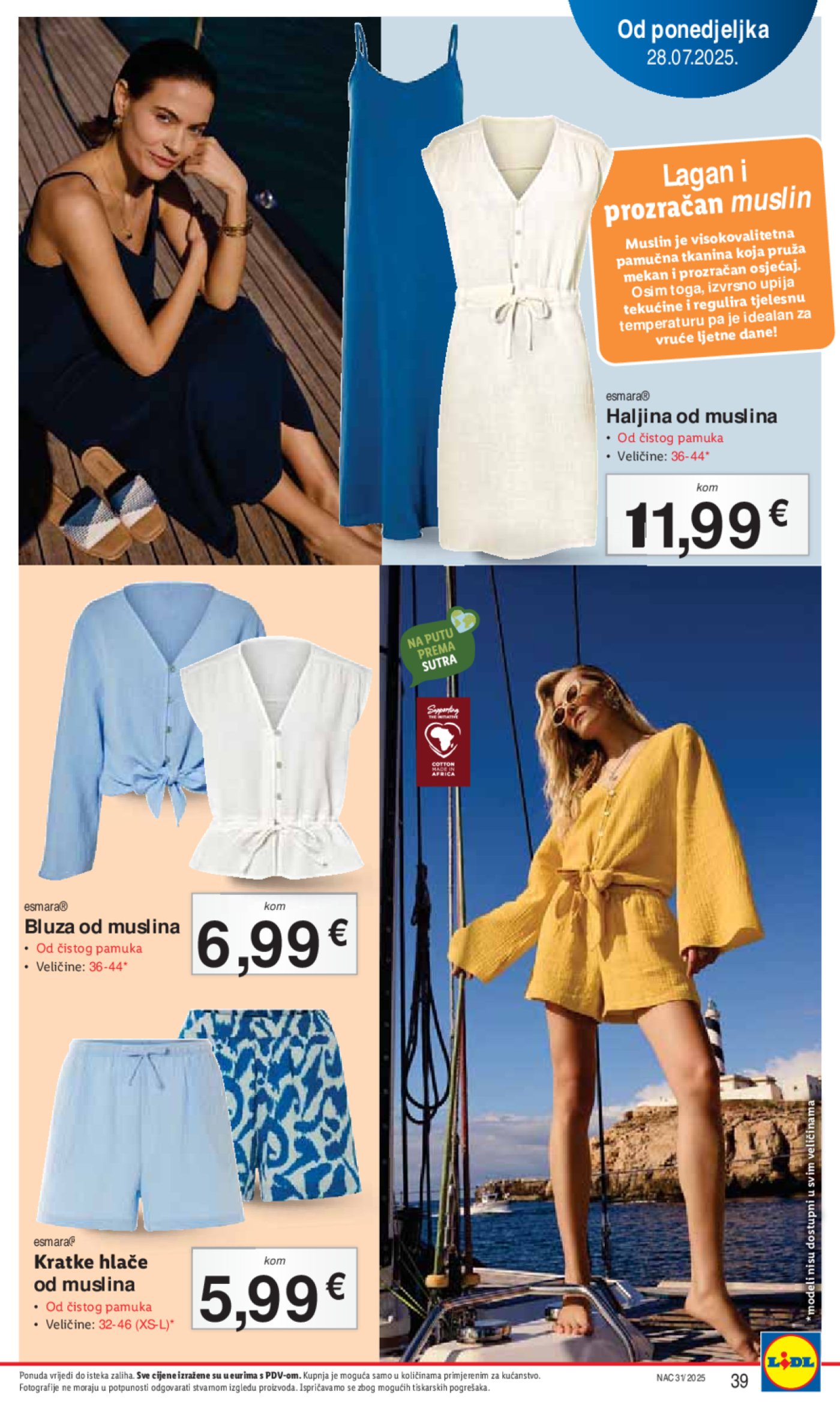 Lidl katalog Super ponuda od ponedjeljka 28.07. - 03.08.2025.