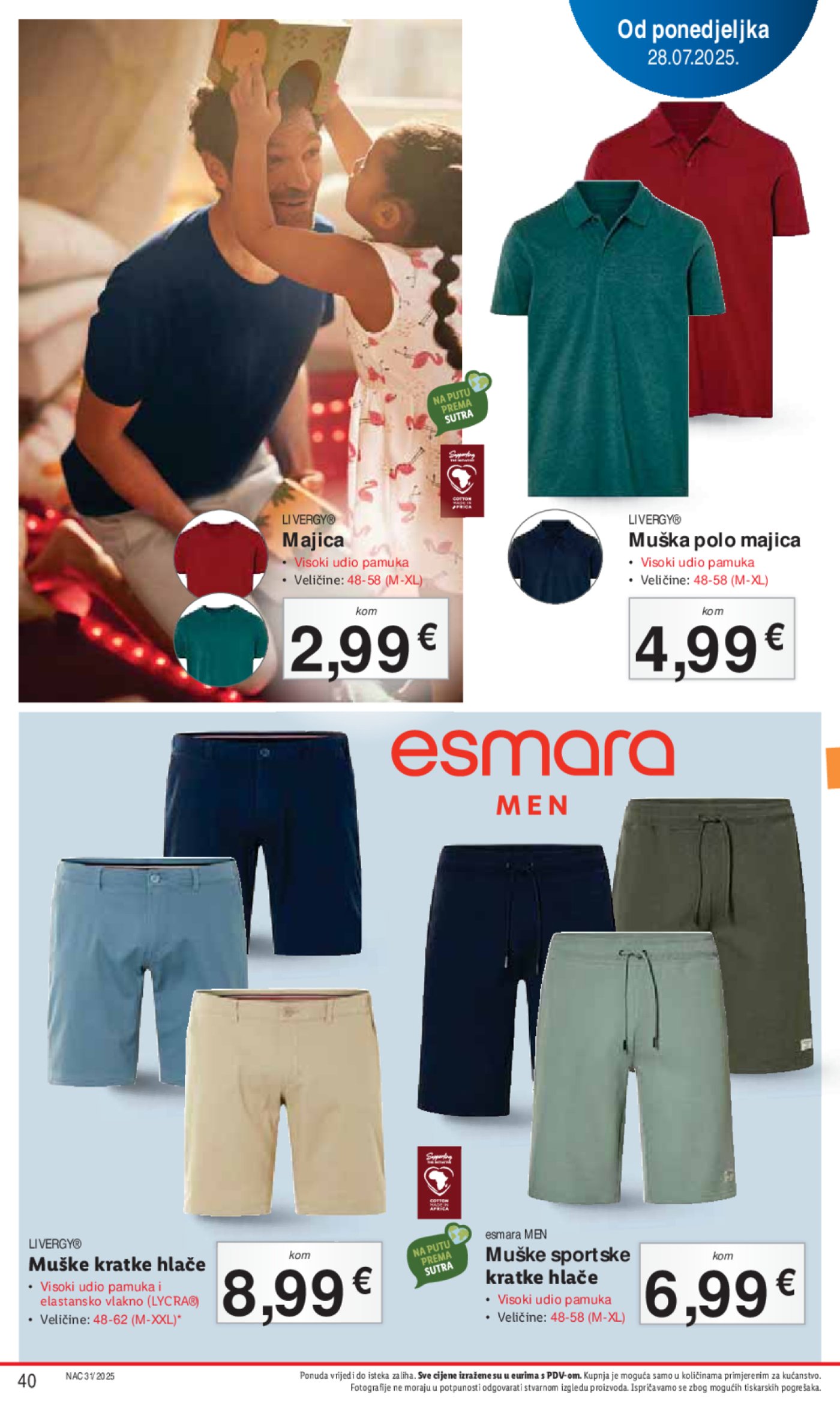 Lidl katalog Super ponuda od ponedjeljka 28.07. - 03.08.2025.