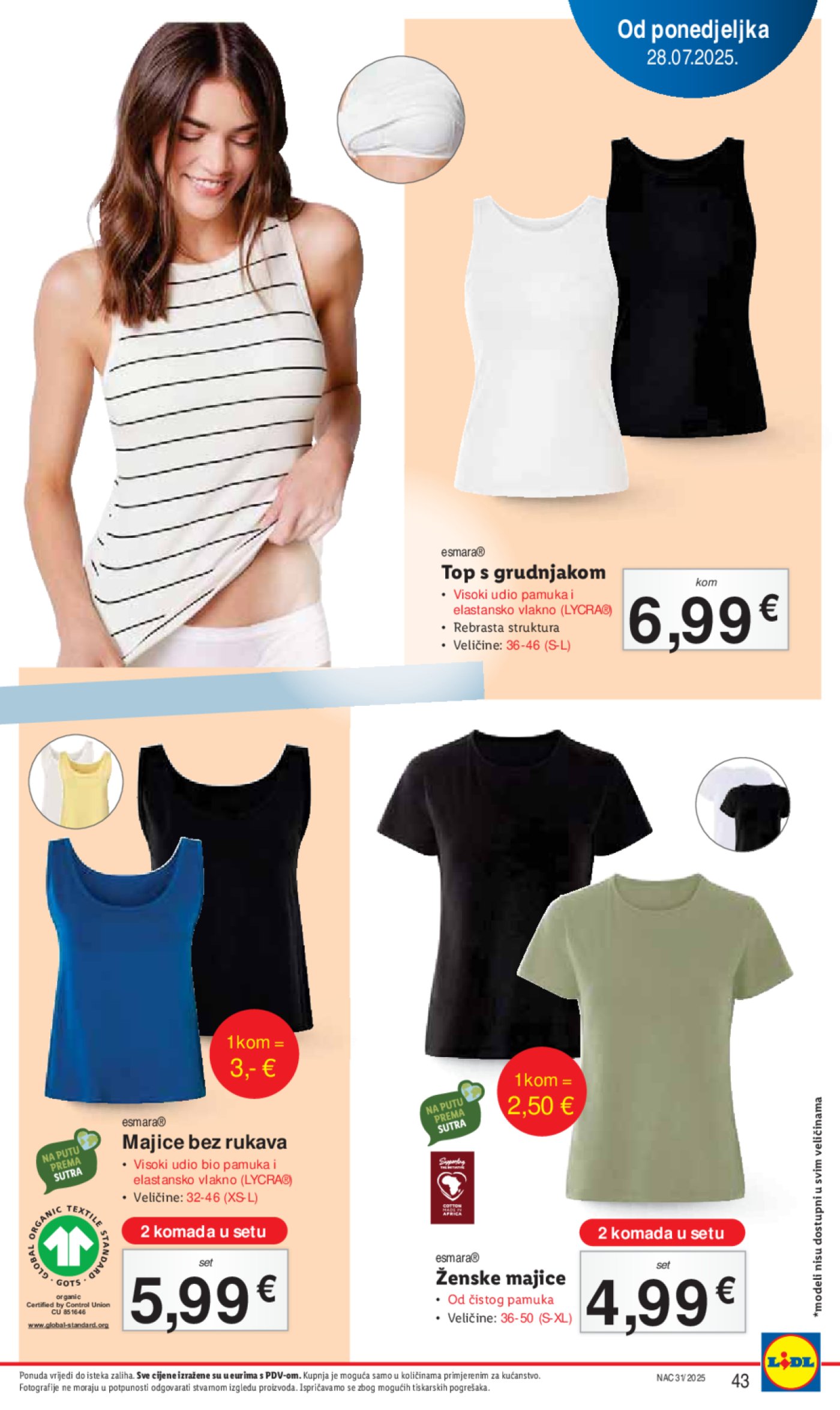 Lidl katalog Super ponuda od ponedjeljka 28.07. - 03.08.2025.