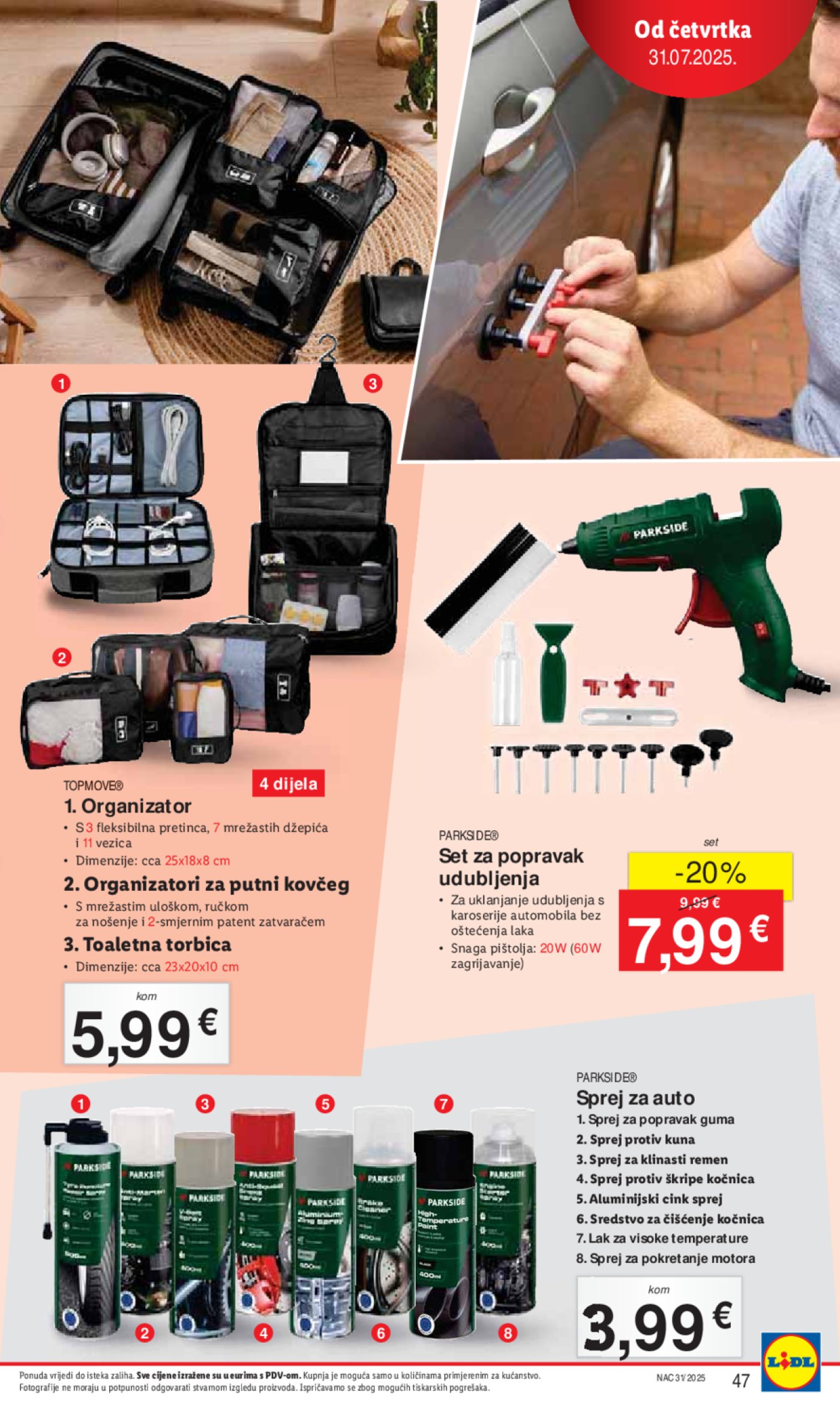 Lidl katalog Super ponuda od ponedjeljka 28.07. - 03.08.2025.