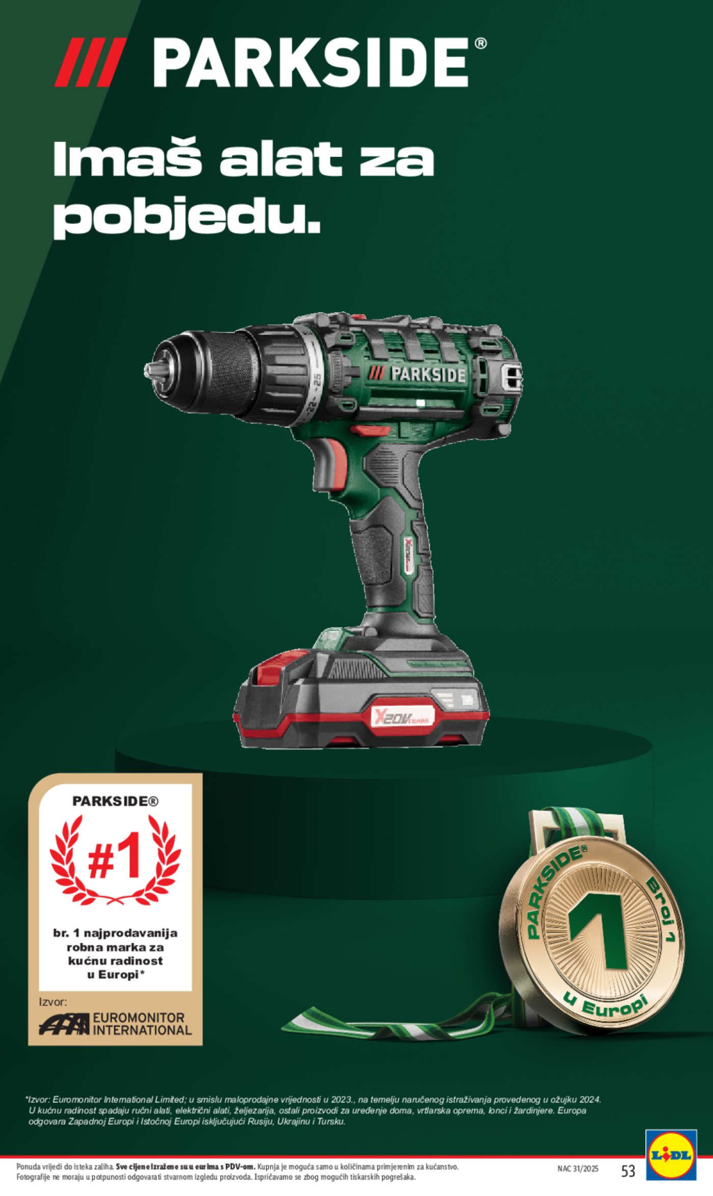 Lidl katalog Super ponuda od ponedjeljka 28.07. - 03.08.2025.