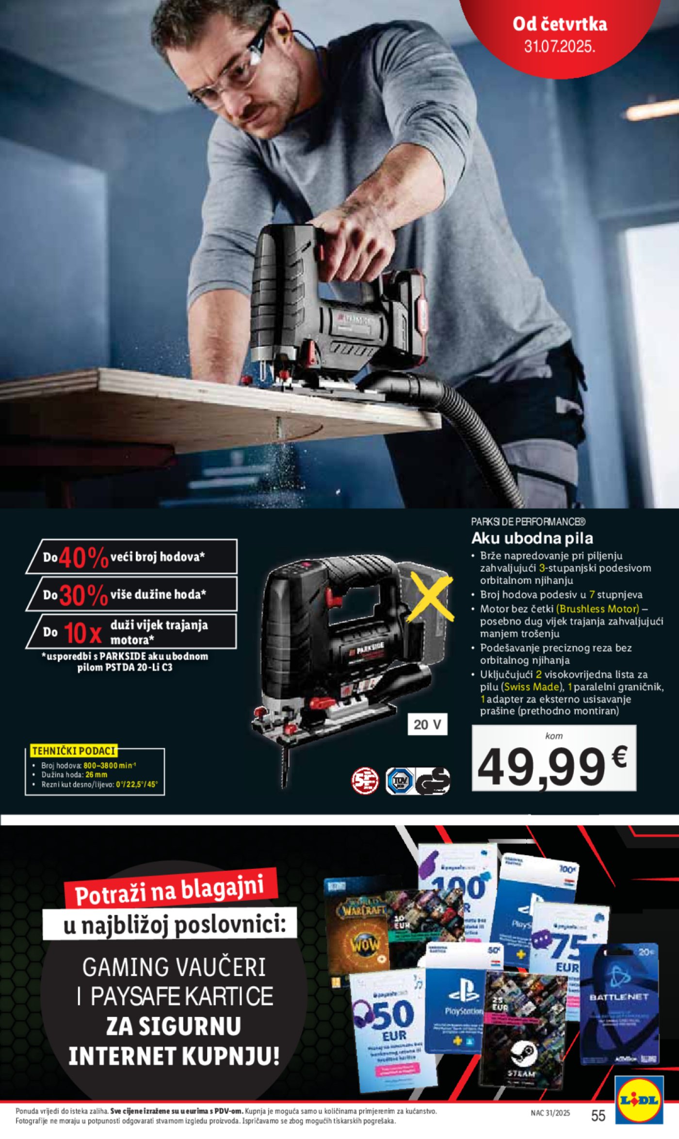 Lidl katalog Super ponuda od ponedjeljka 28.07. - 03.08.2025.