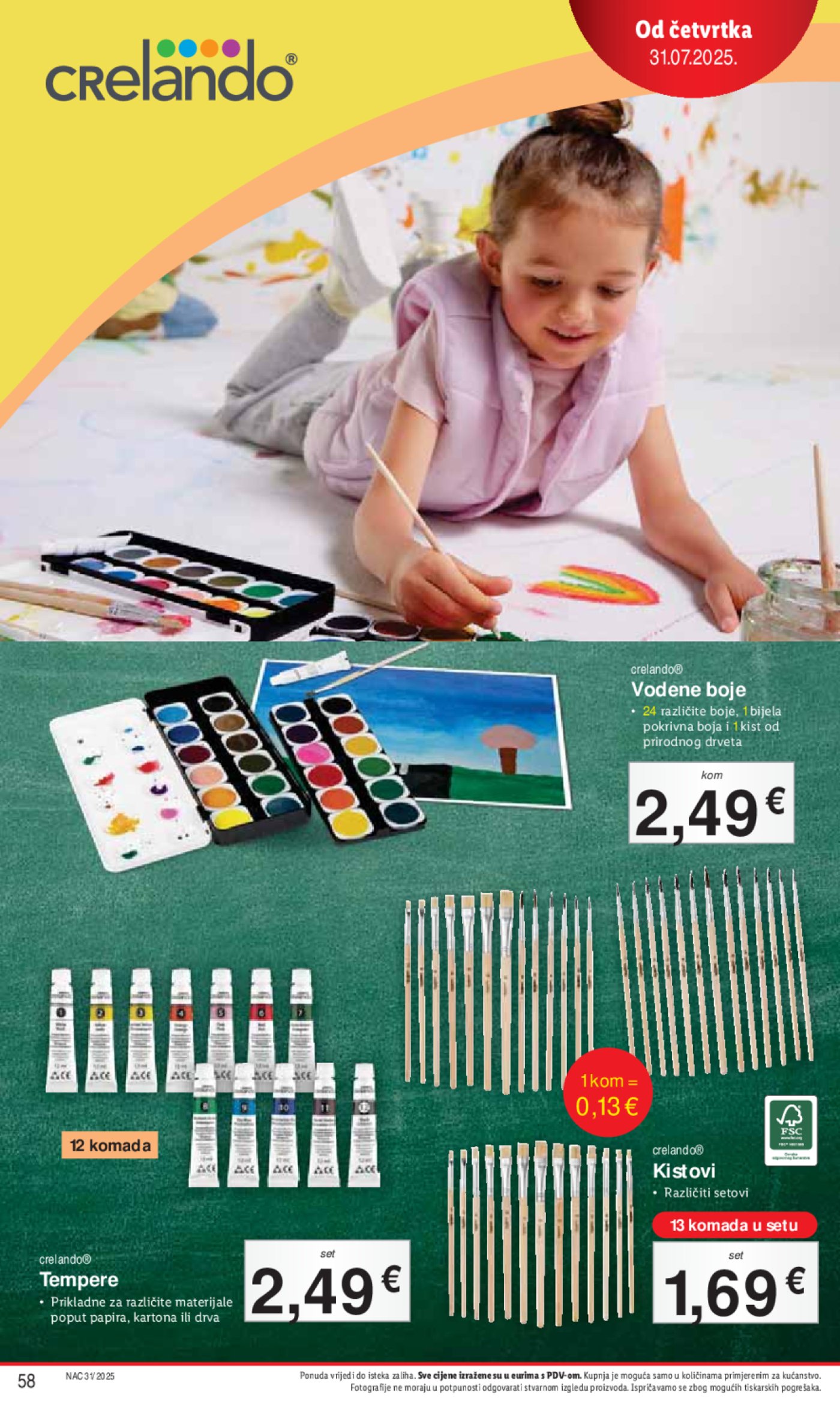 Lidl katalog Super ponuda od ponedjeljka 28.07. - 03.08.2025.