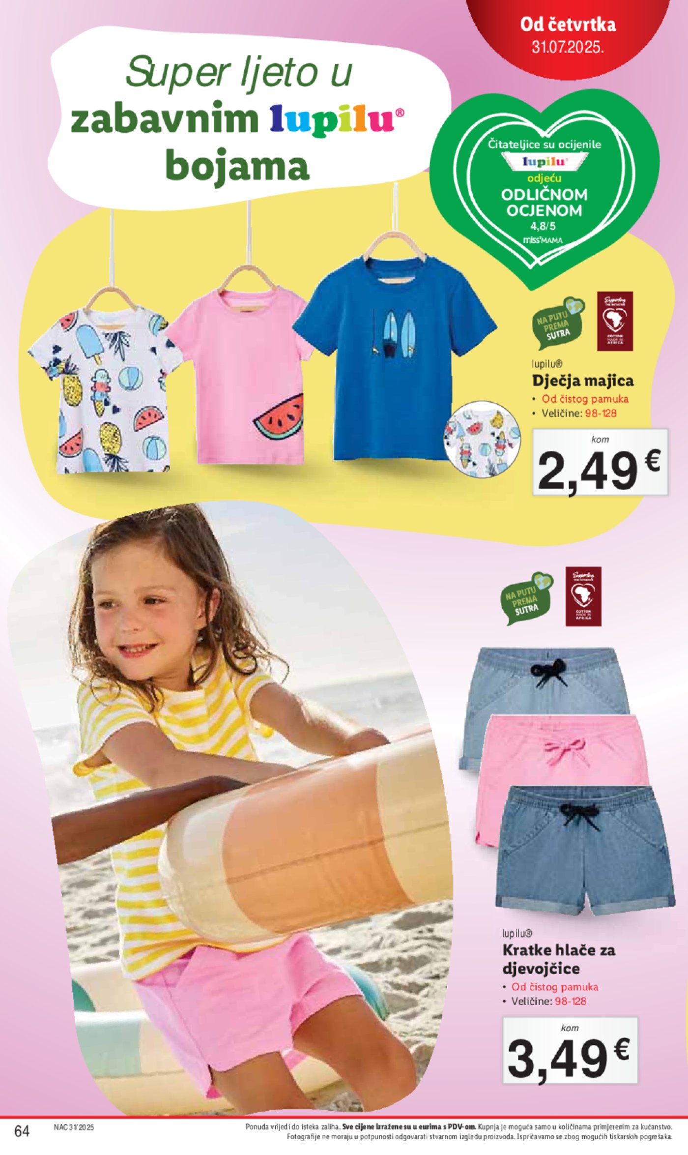 Lidl katalog Super ponuda od ponedjeljka 28.07. - 03.08.2025.
